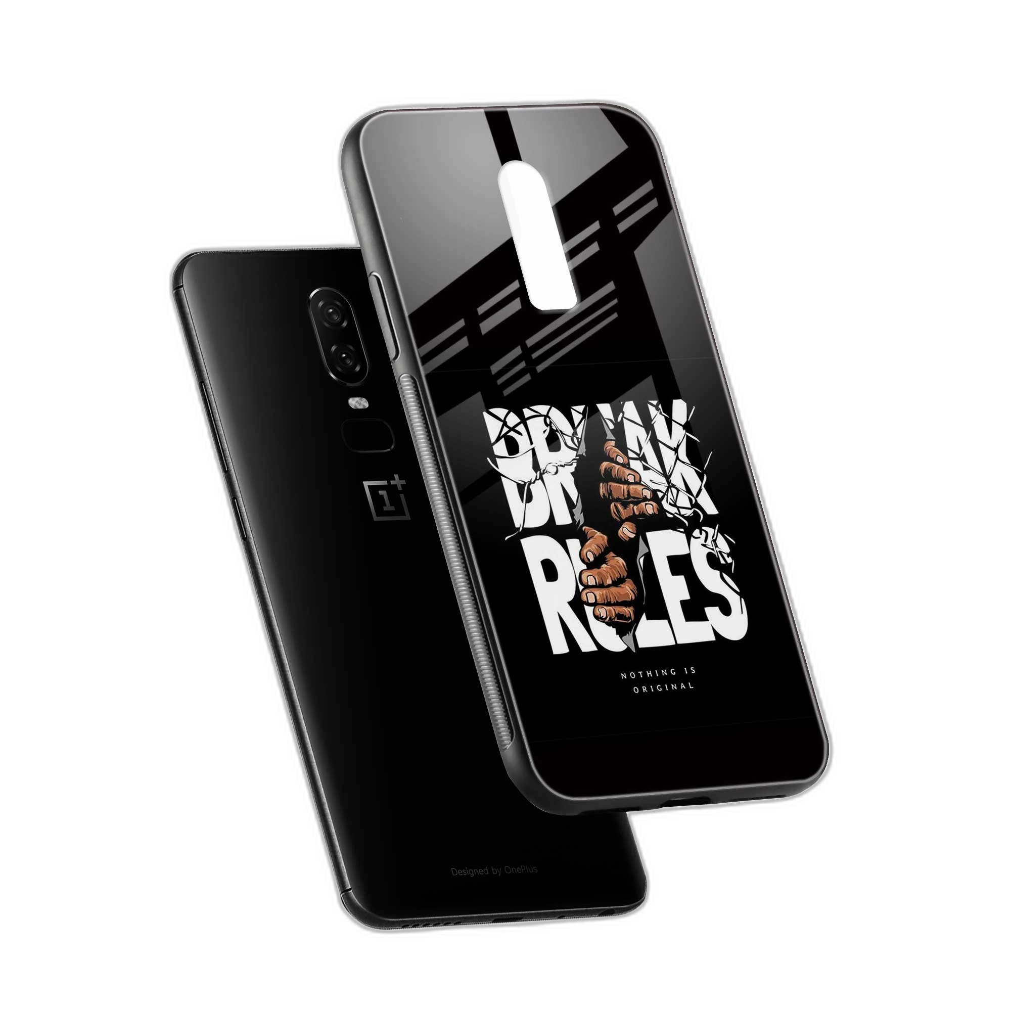 Break Rules OnePlus 6 Back Cover view 2