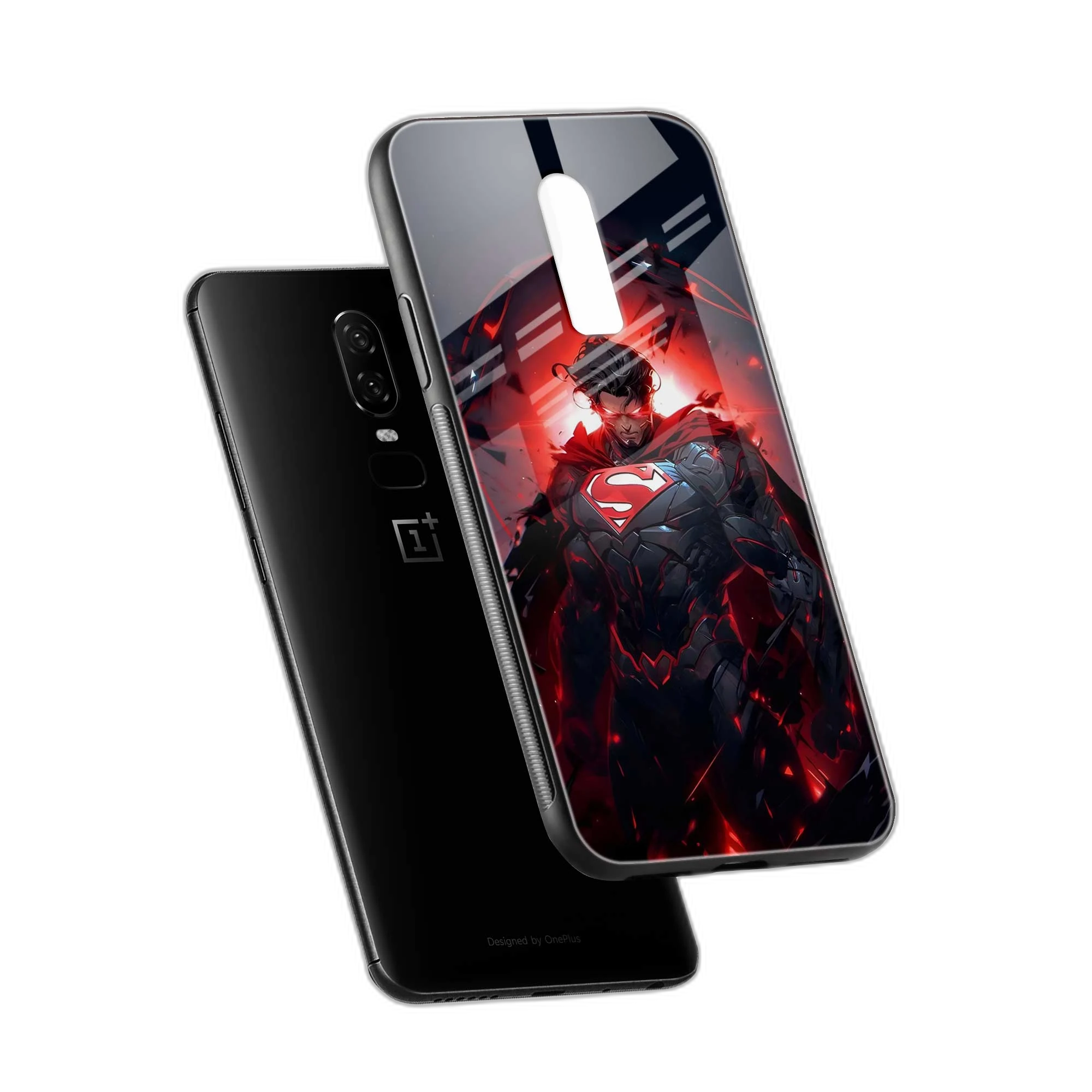 Dark Superman OnePlus 6 Back Cover view 2