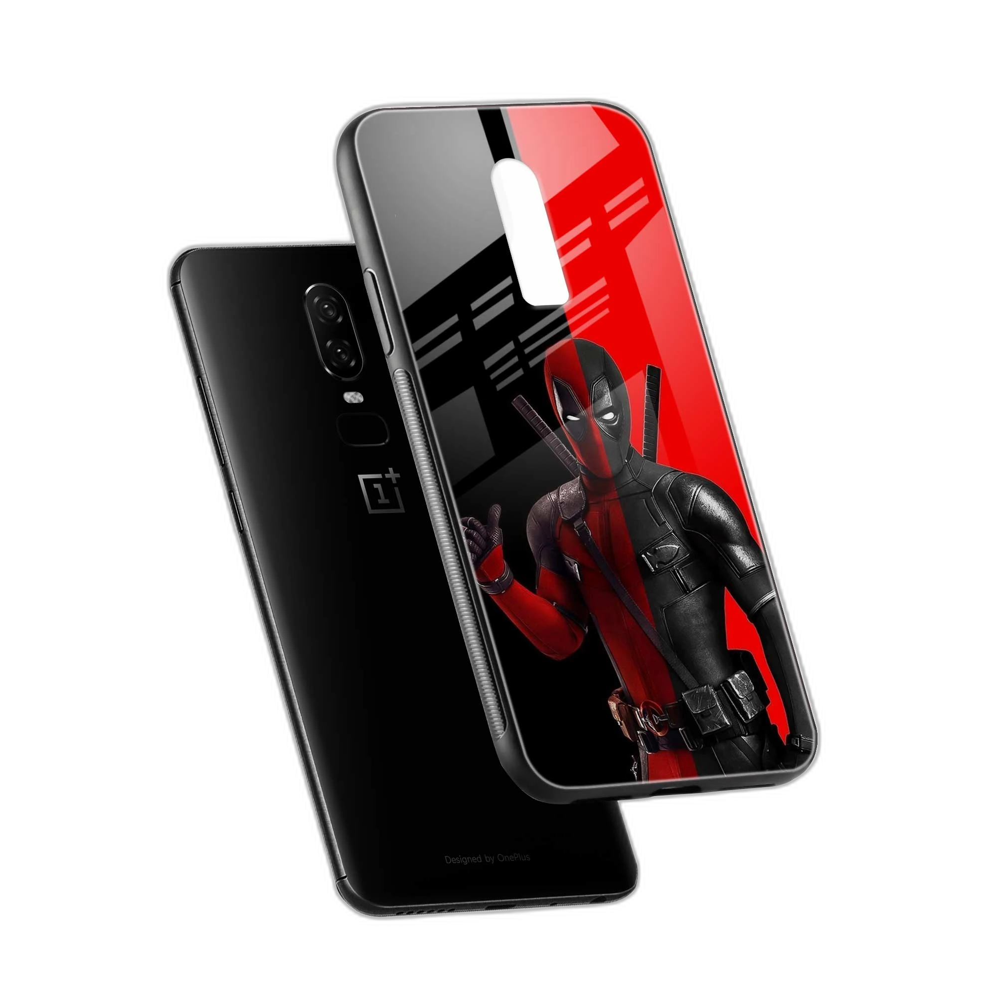Deadpool OnePlus 6 Back Cover view 2