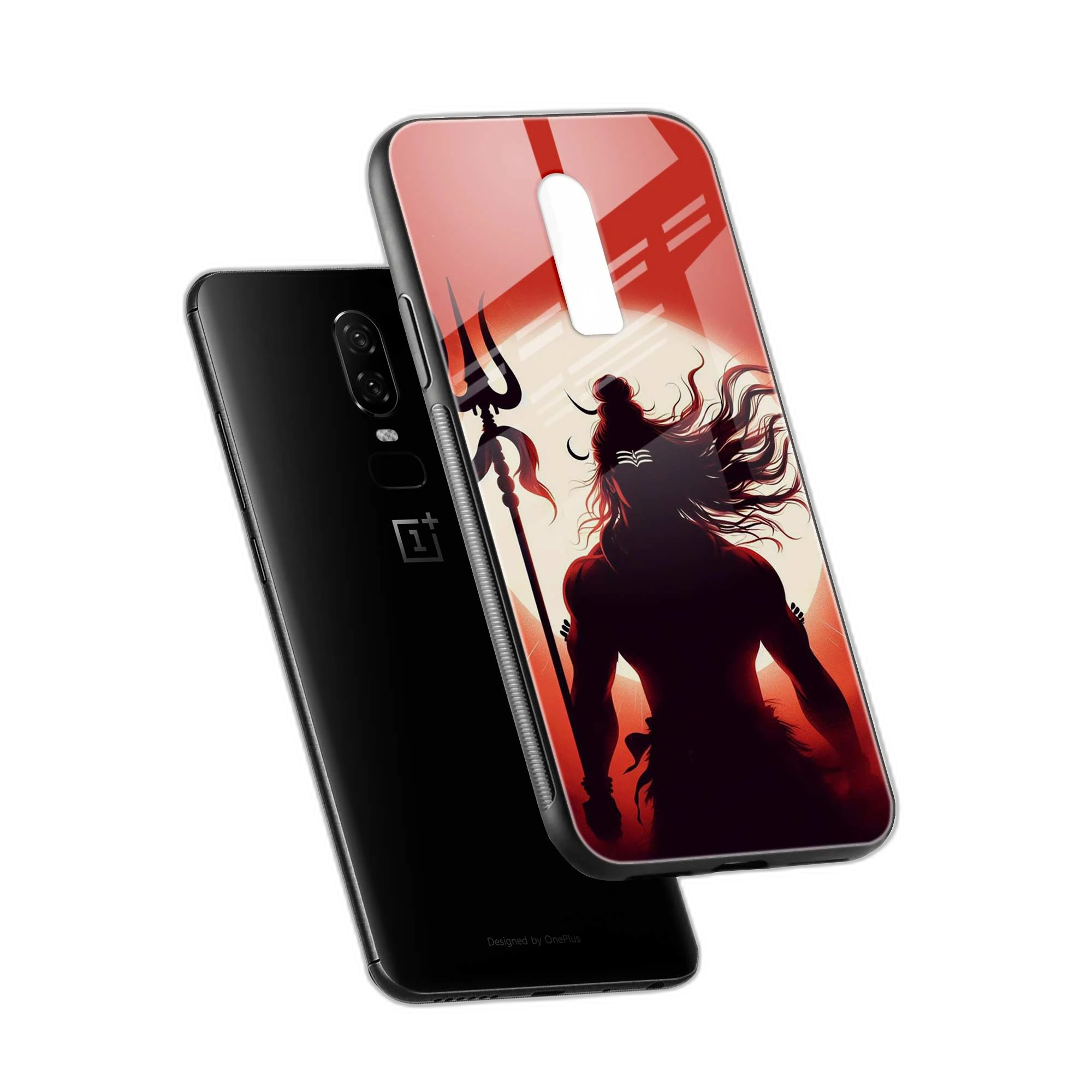Lord Shiva OnePlus 6 Back Cover view 2