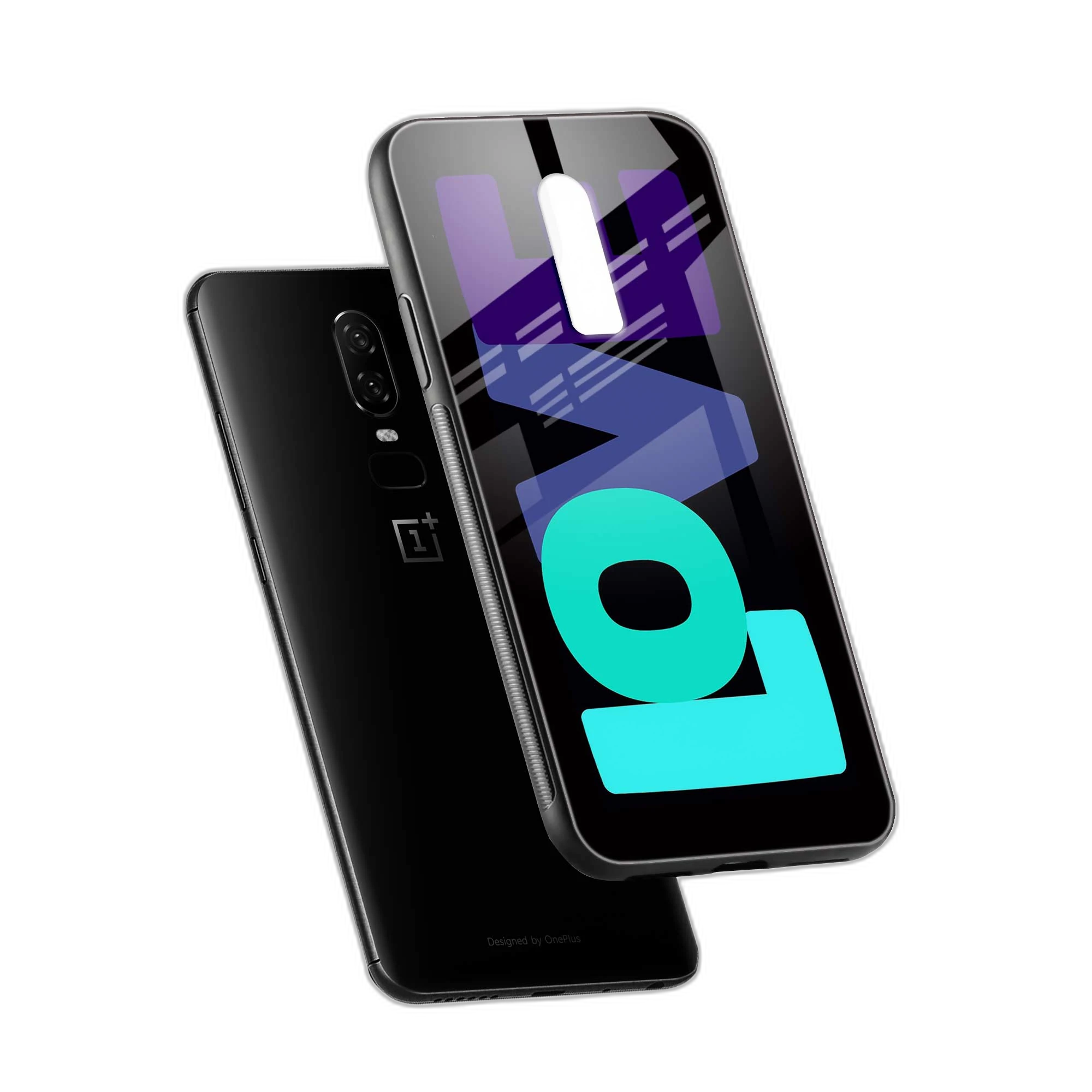 Love OnePlus 6 Back Cover view 2