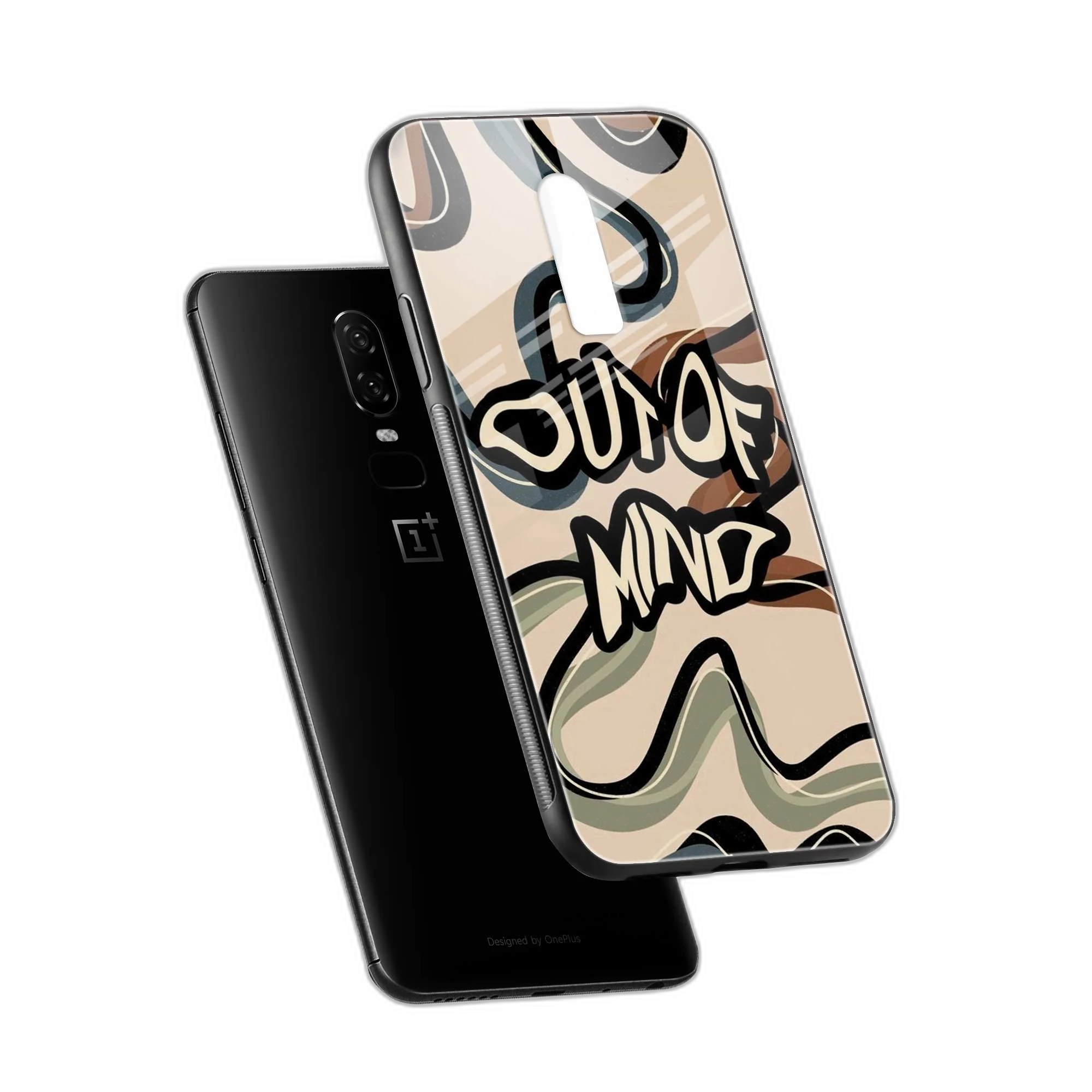 Out Of Mind OnePlus 6 Back Cover view 2