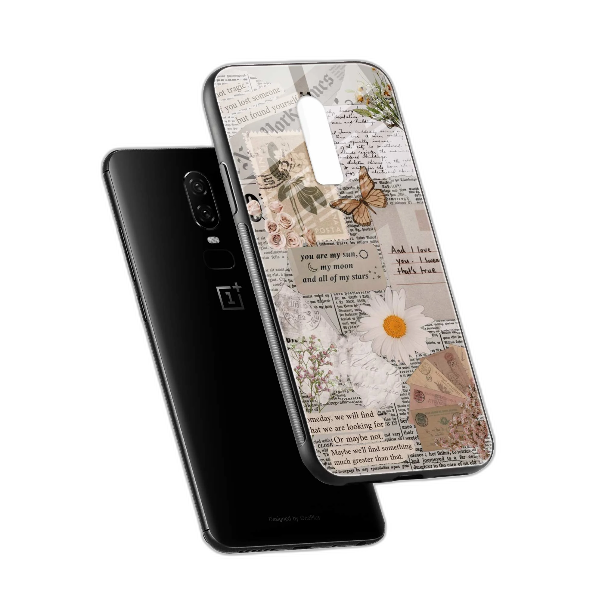 Aesthetic OnePlus 6T Back Cover view 2