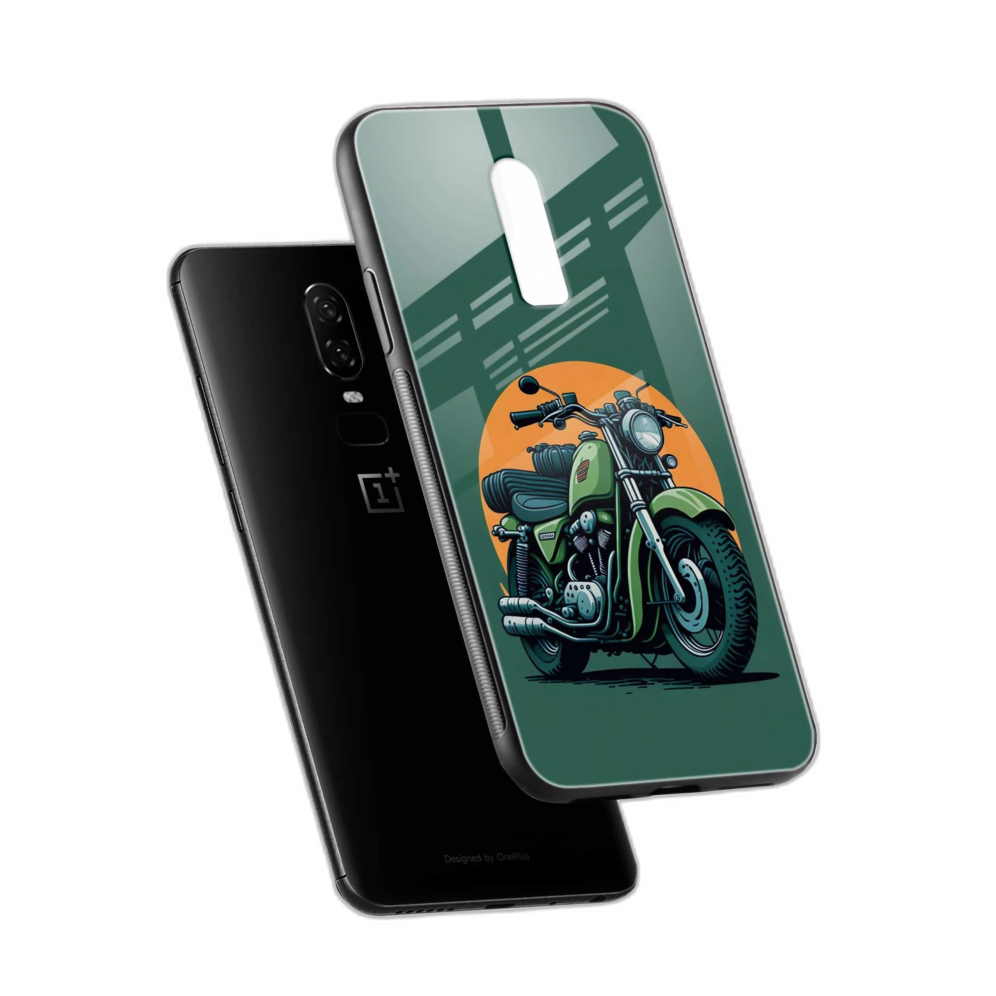 Bike Lover OnePlus 6T Back Cover view 2