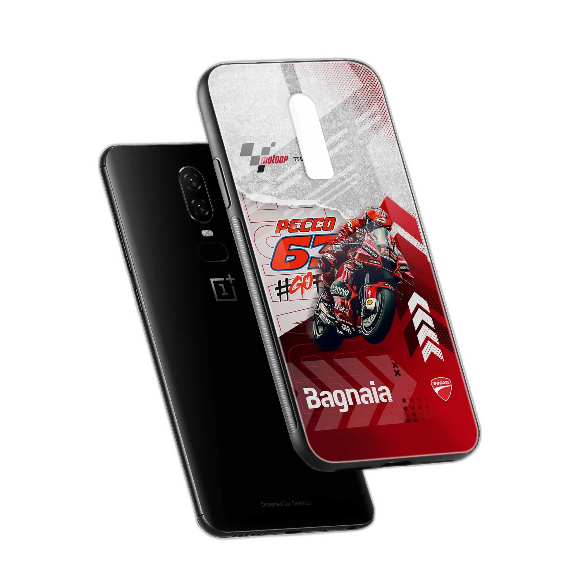 Francesco Bagnaia OnePlus 6T Back Cover view 2