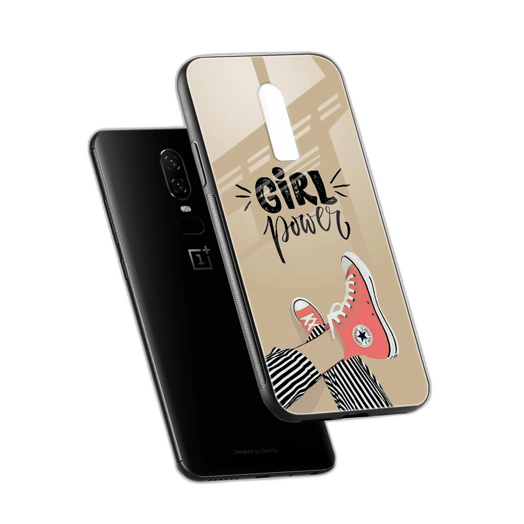 Girl Power OnePlus 6T Back Cover view 2