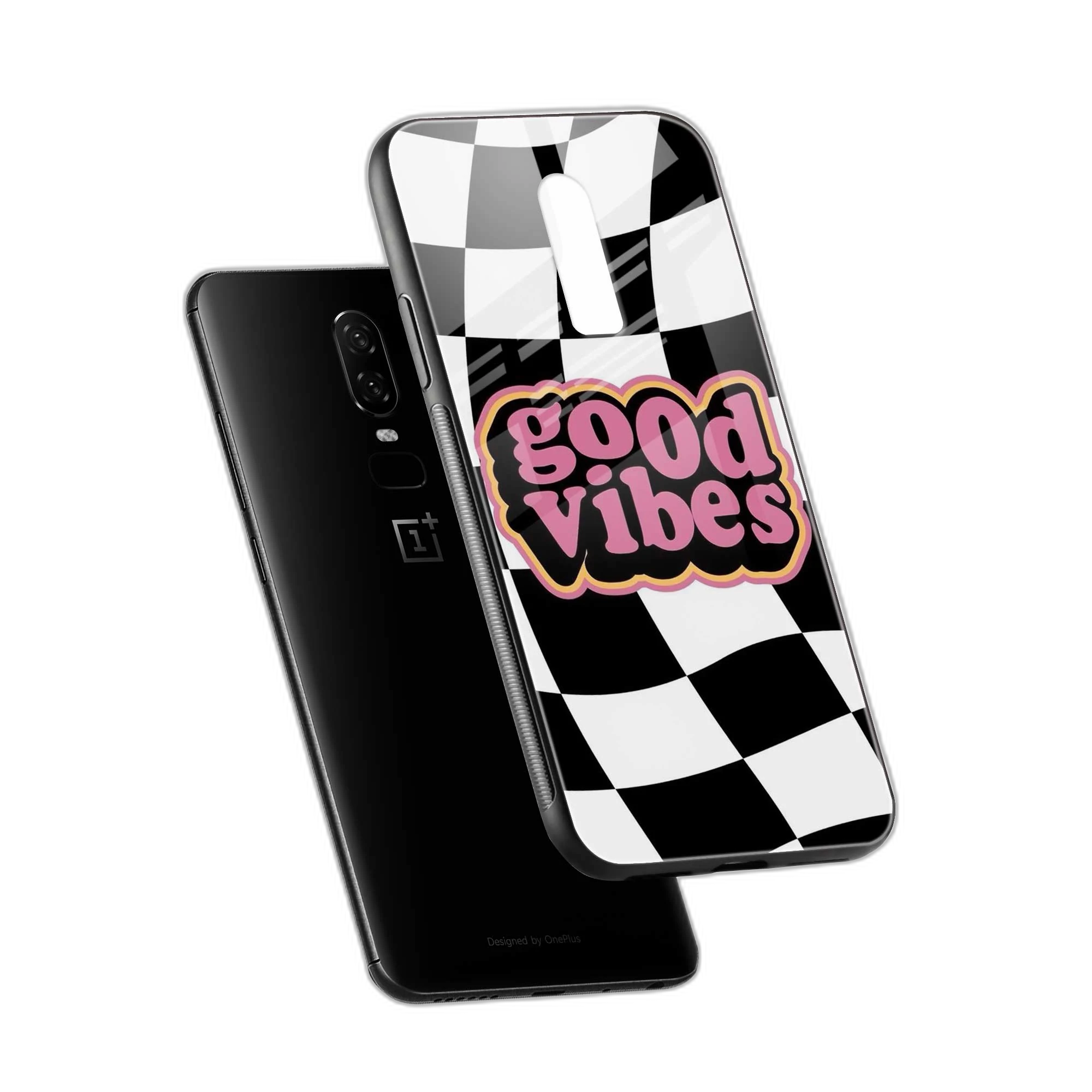 Good Vibes OnePlus 6T Back Cover view 2