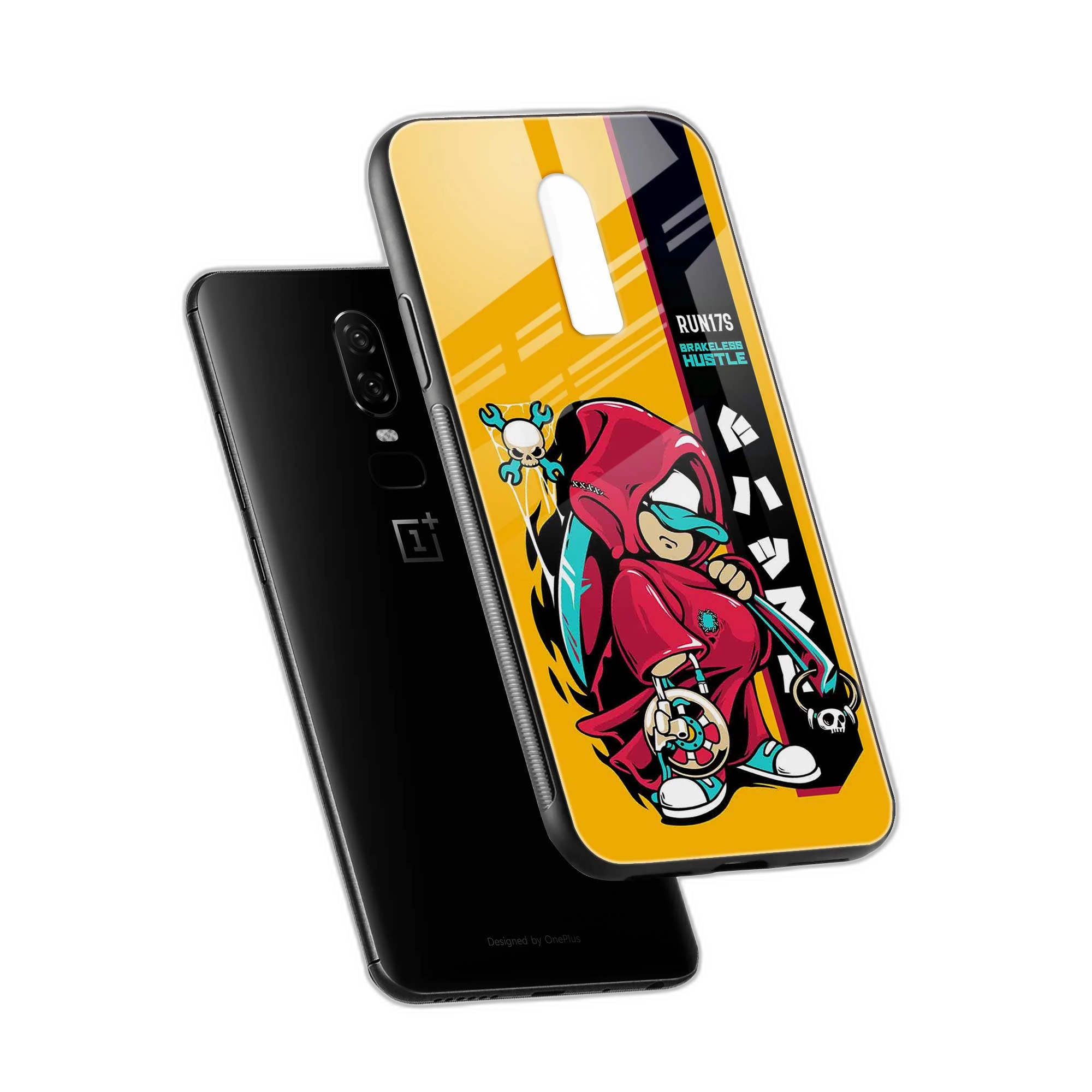 Hustel OnePlus 6T Back Cover view 2