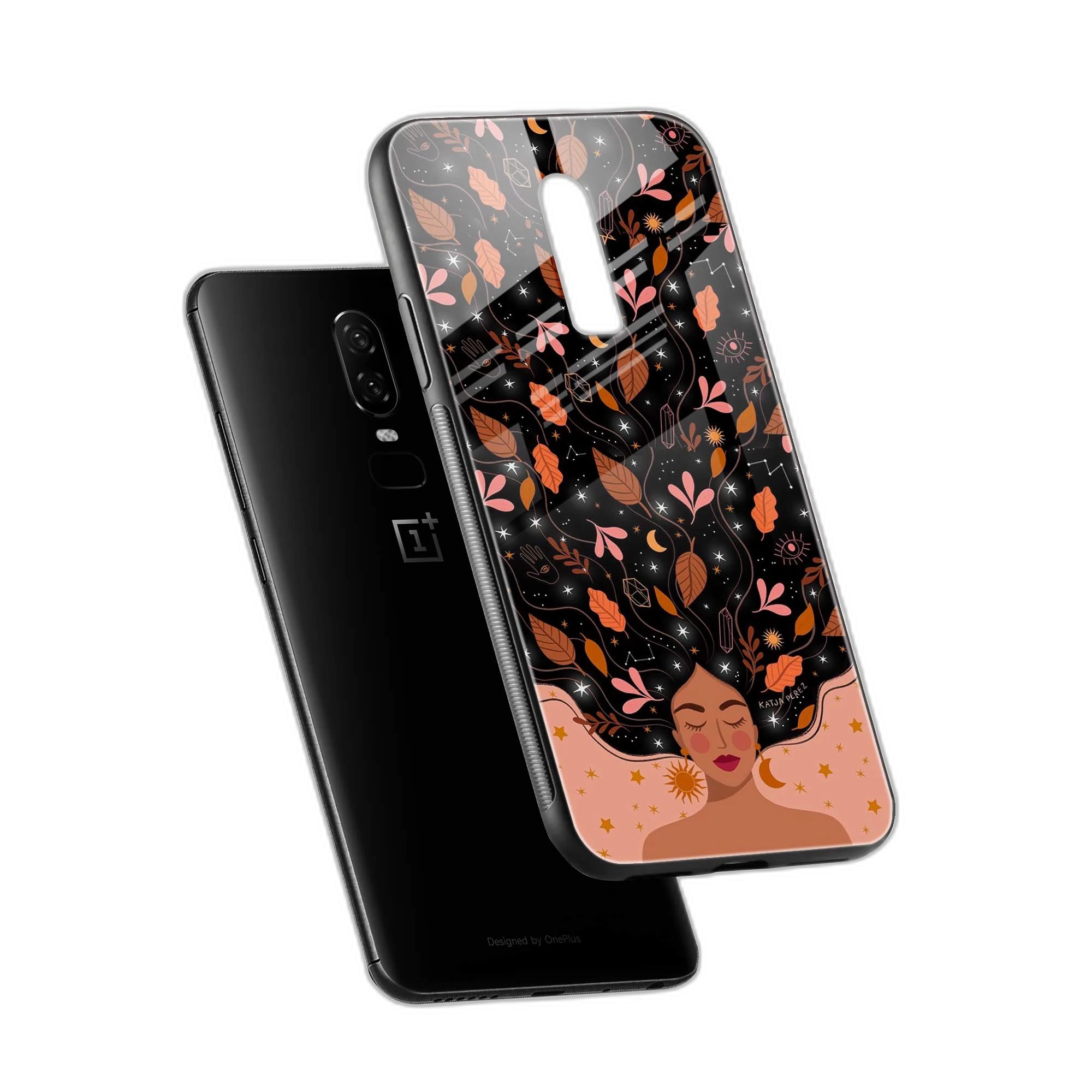 Leaf Art OnePlus 6T Back Cover view 2