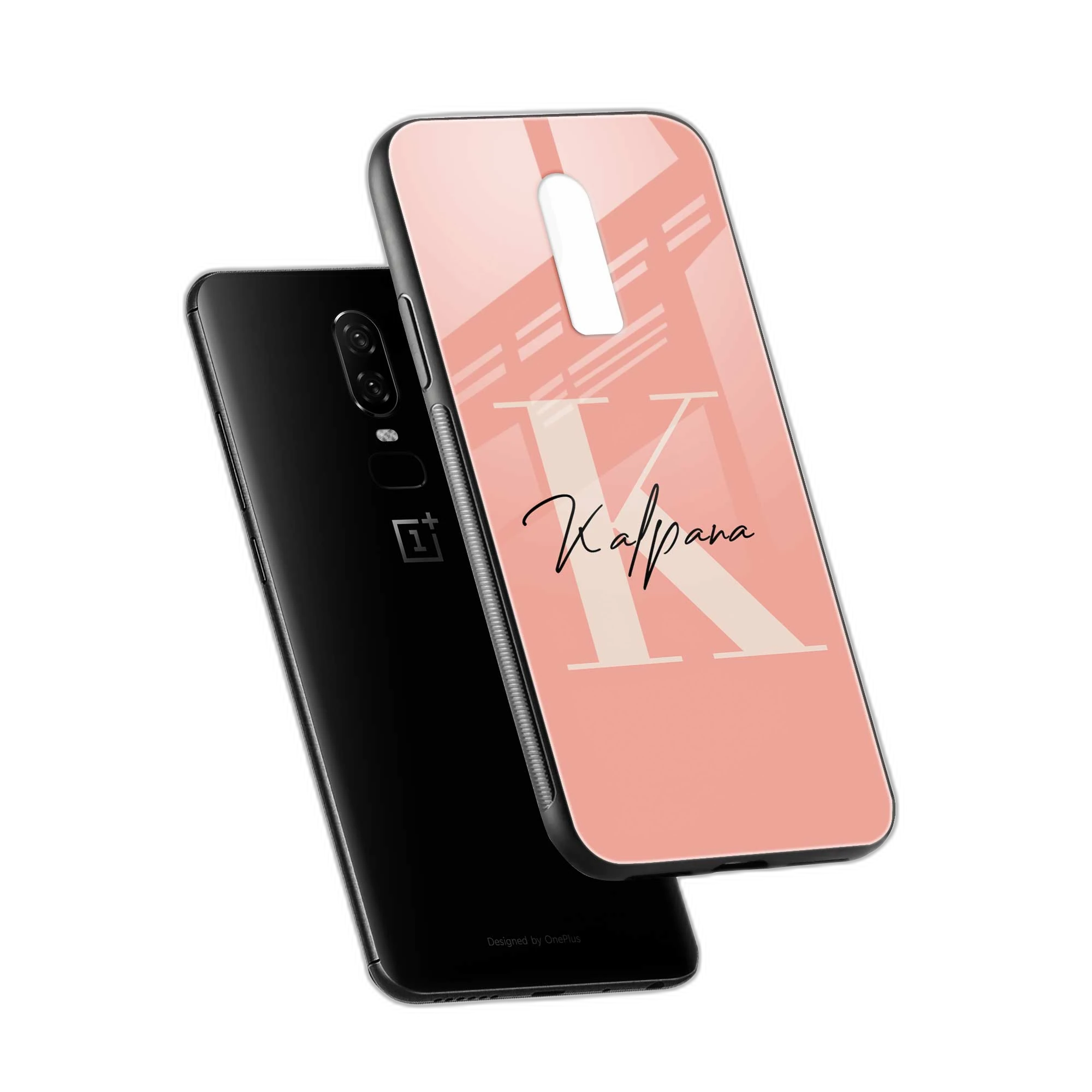 Personalised Name OnePlus 6T Back Cover view 2