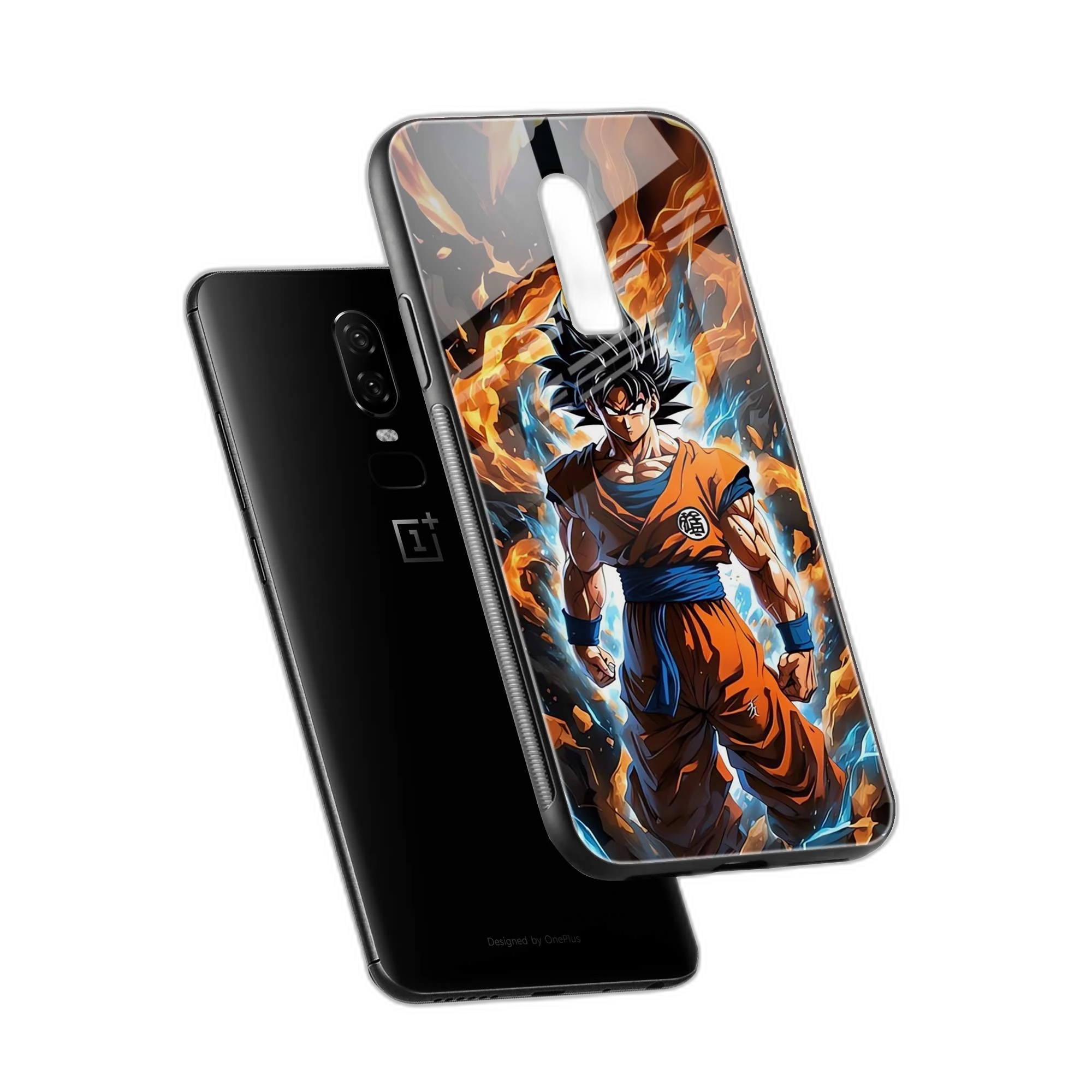 Transformation Goku OnePlus 6T Back Cover view 2