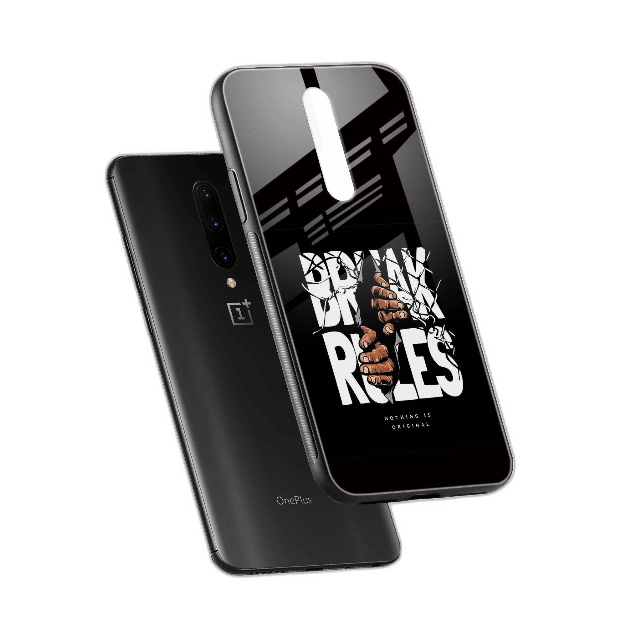 Break Rules OnePlus 7 Pro Back Cover view 2