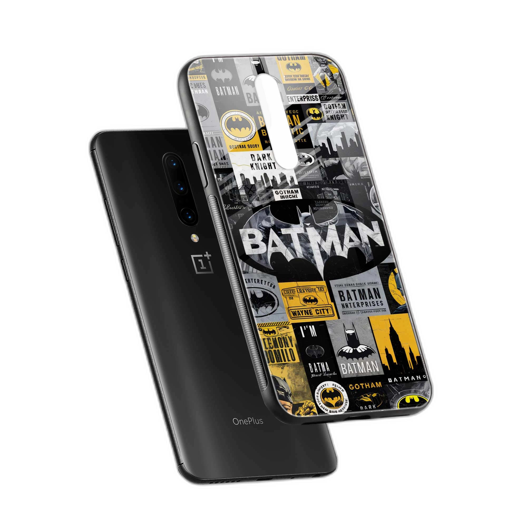 Dark Knight OnePlus 7 Pro Back Cover view 2