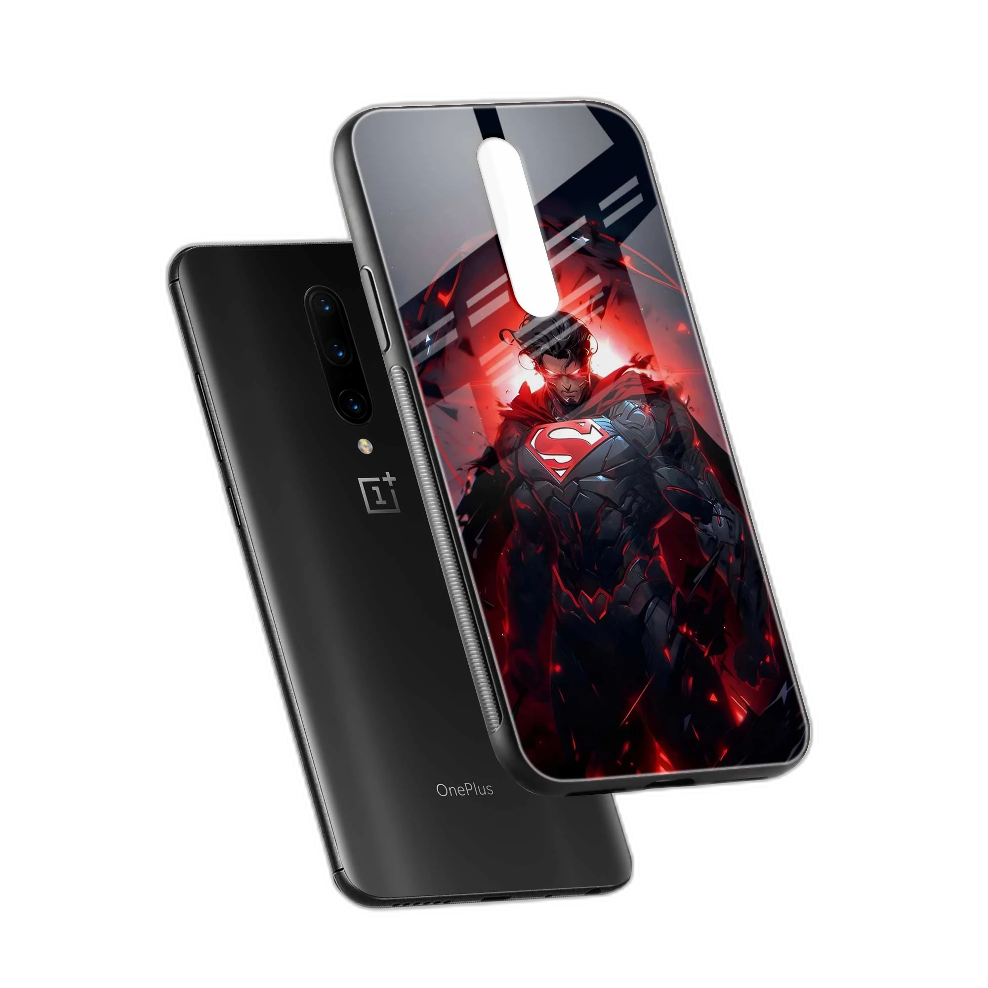 Dark Superman OnePlus 7 Pro Back Cover view 2