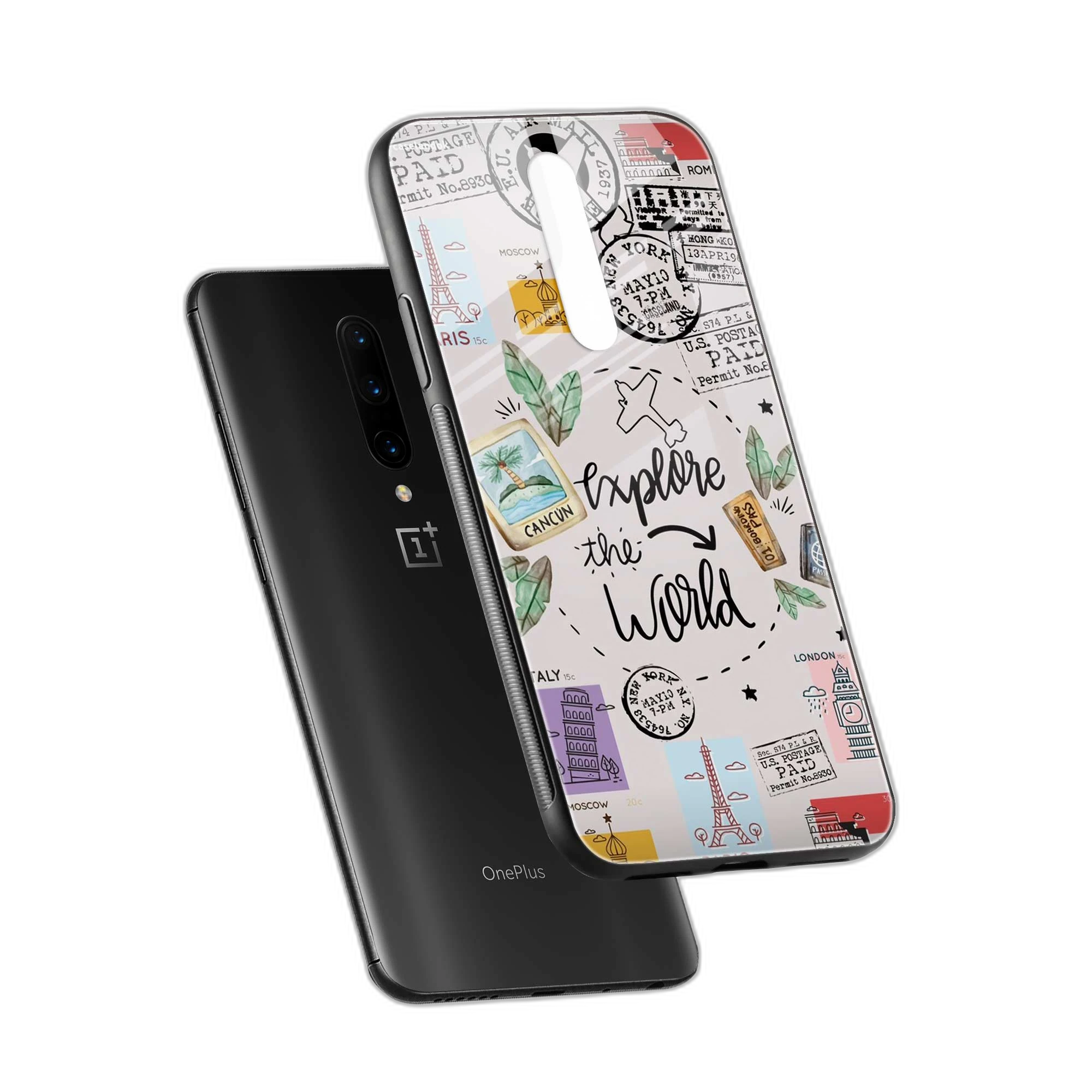 Explore The World OnePlus 7 Pro Back Cover view 2