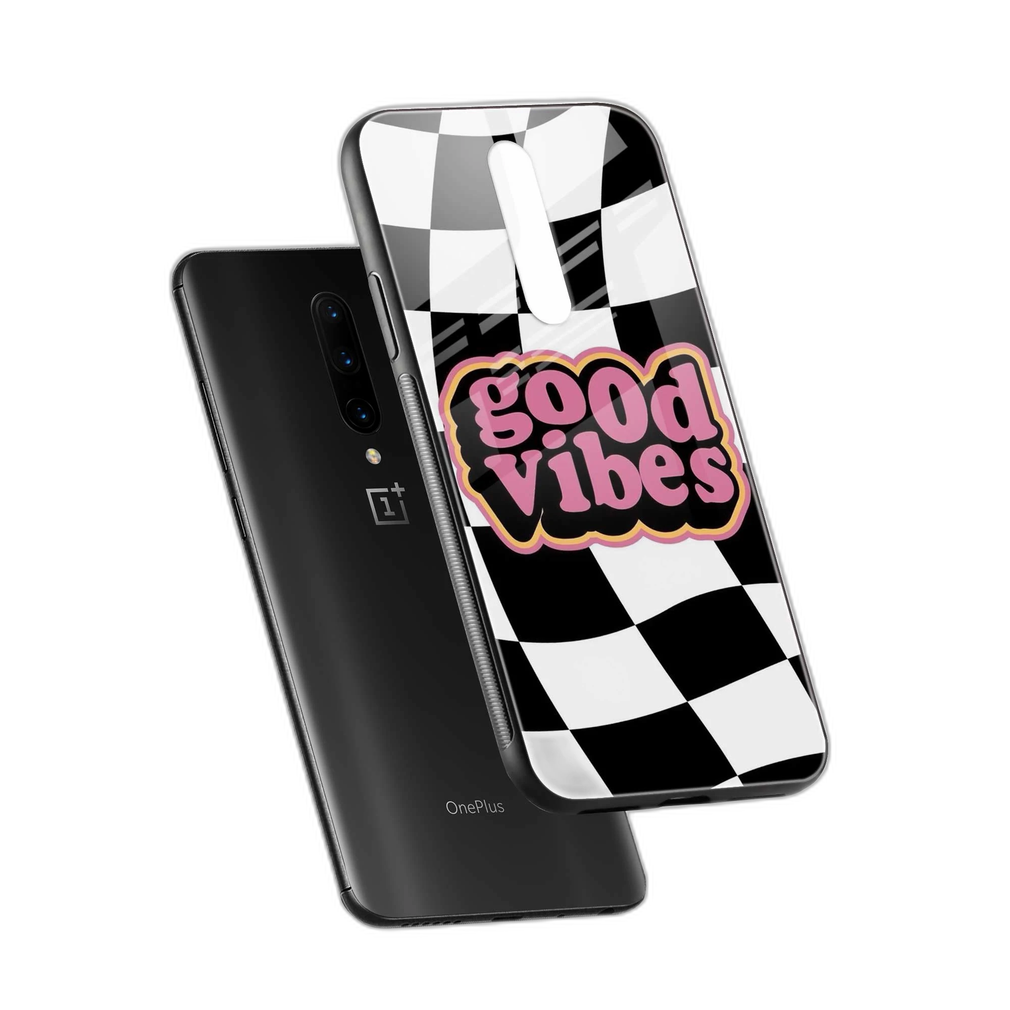 Good Vibes OnePlus 7 Pro Back Cover view 2