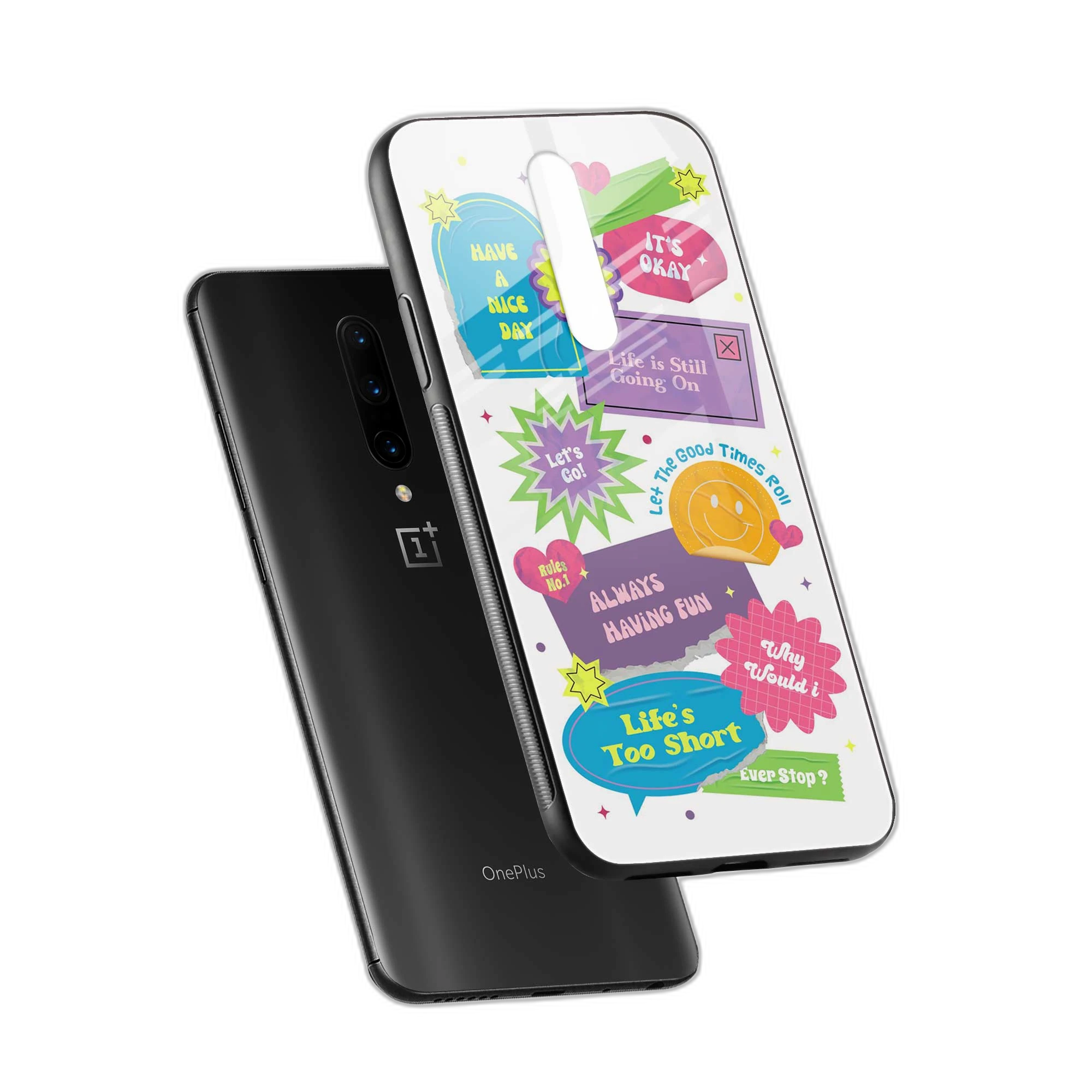 Having Fun OnePlus 7 Pro Back Cover view 2