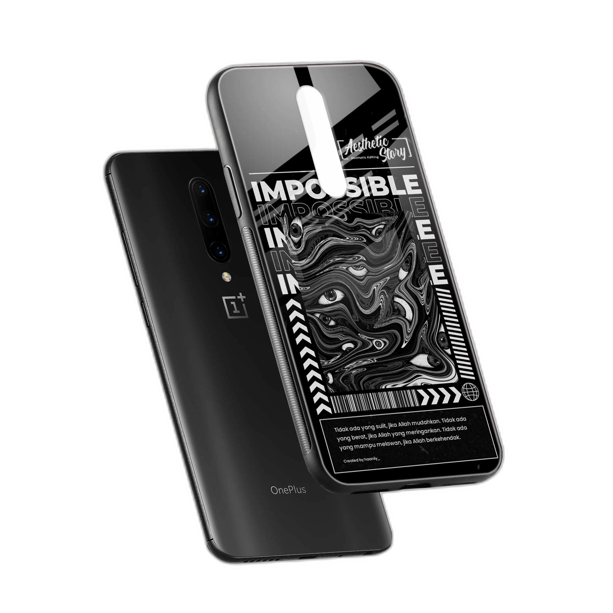 Impossible OnePlus 7 Pro Back Cover view 2
