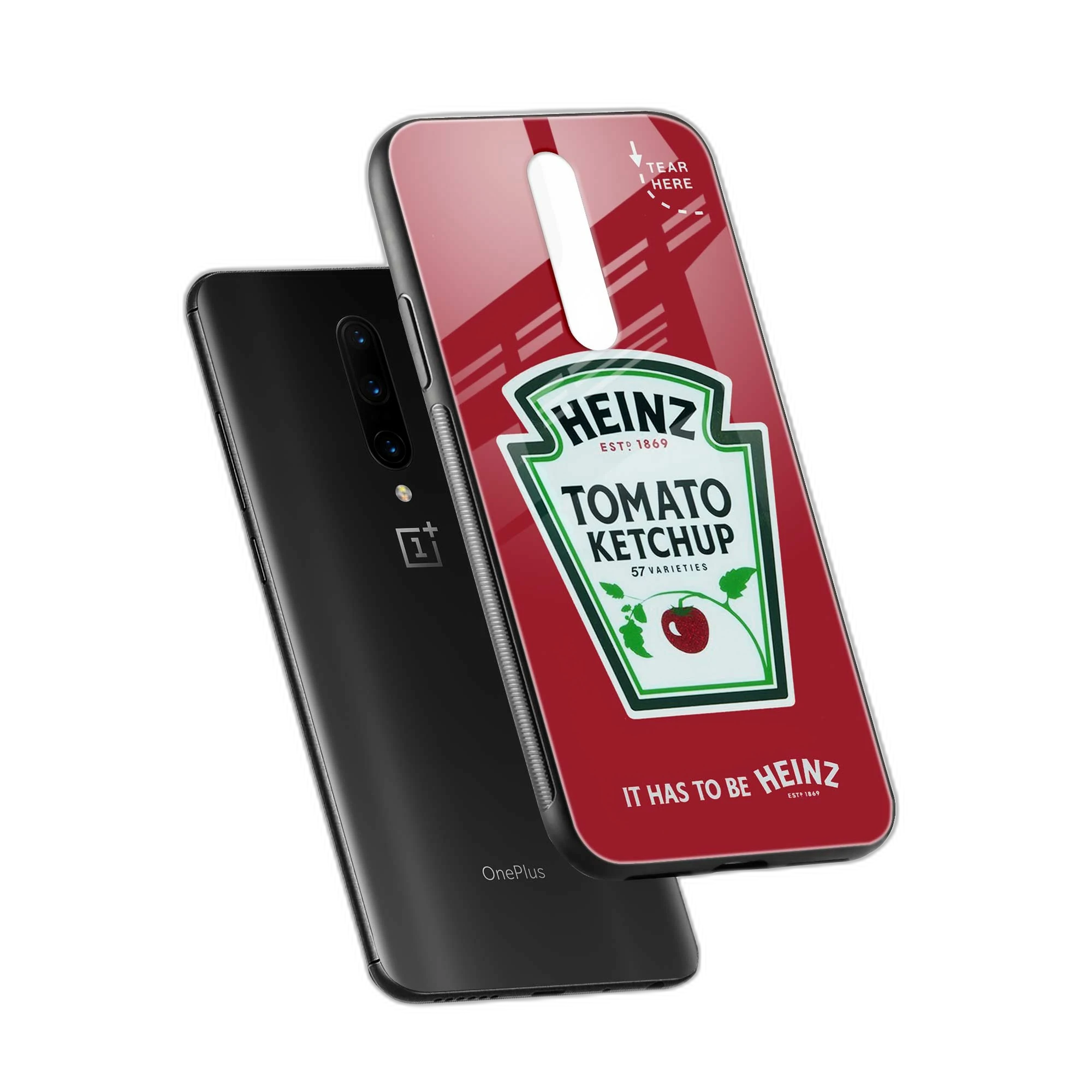 Ketchup OnePlus 7 Pro Back Cover view 2