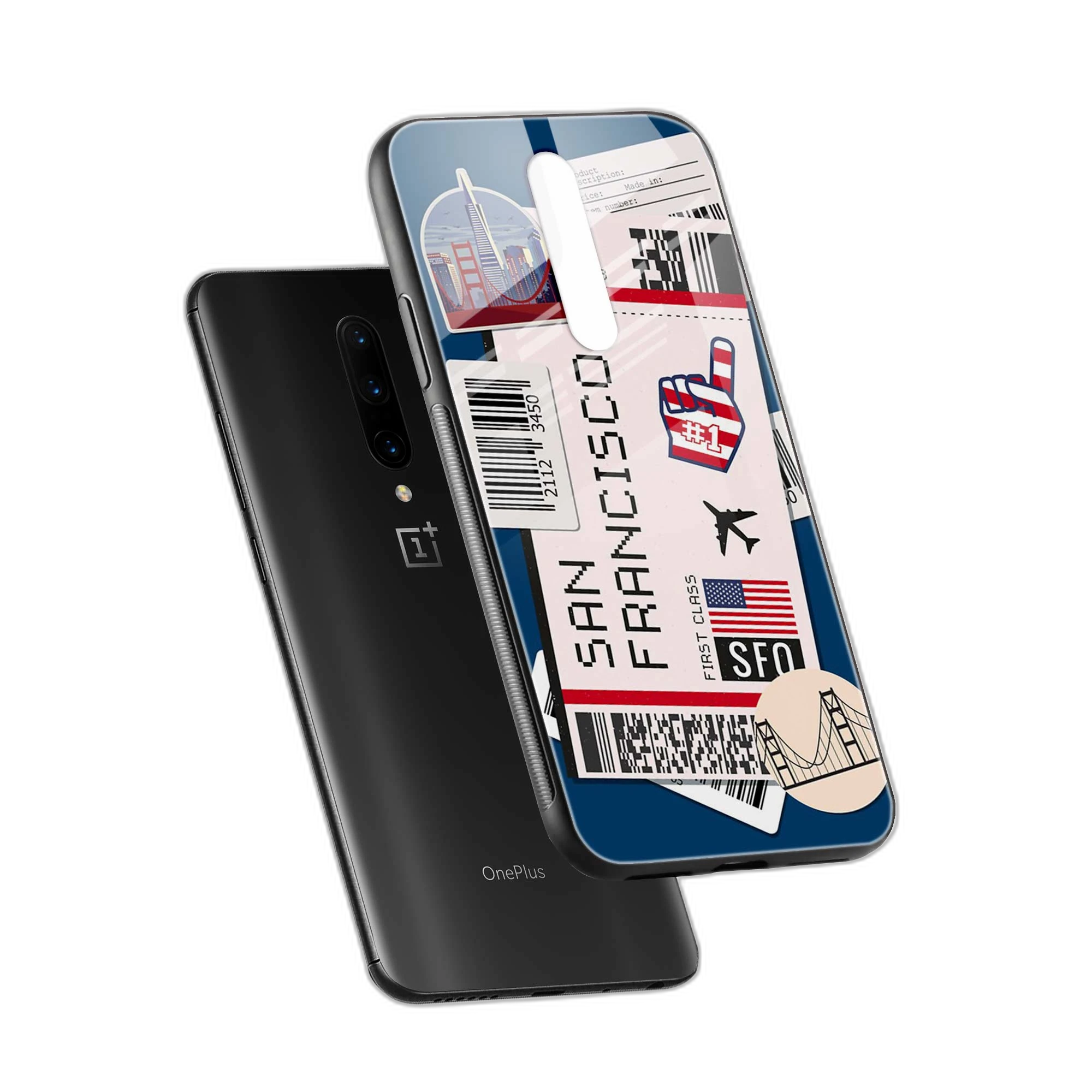 San Francisco OnePlus 7 Pro Back Cover view 2