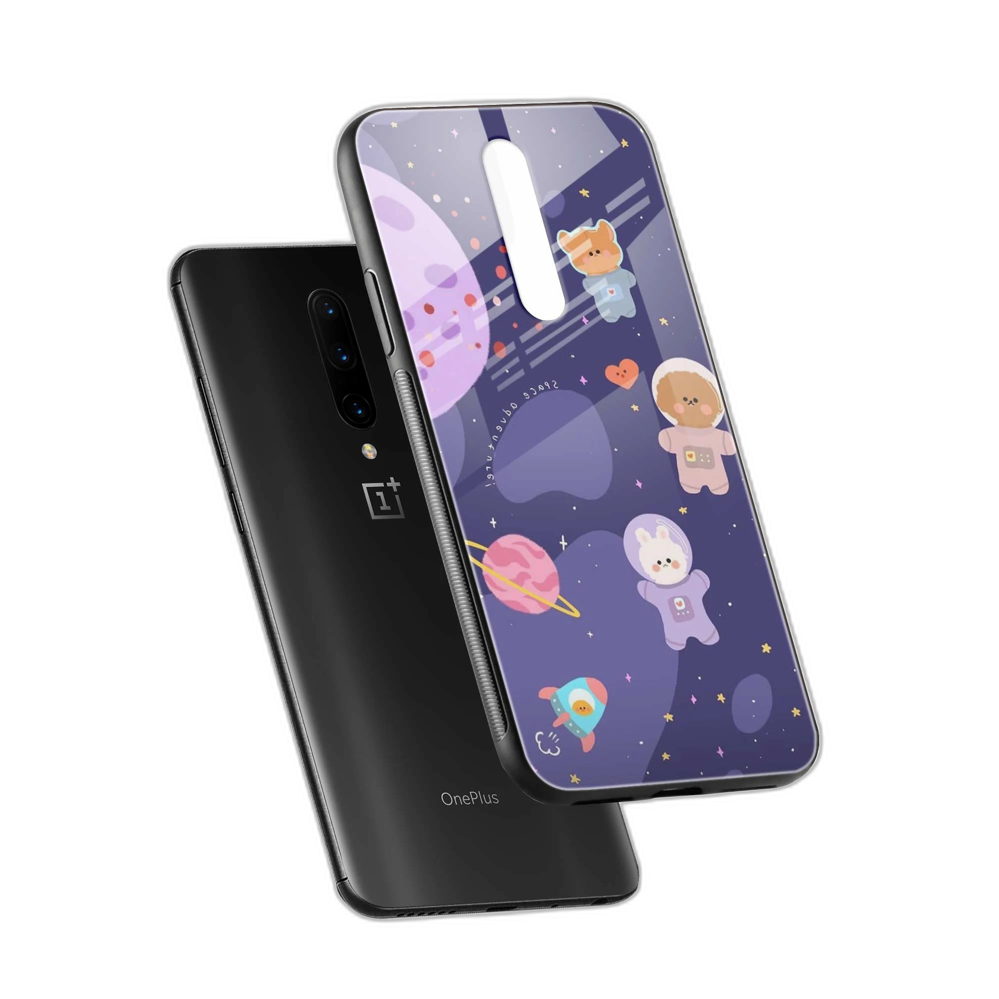 Teddy Space OnePlus 7 Pro Back Cover view 2