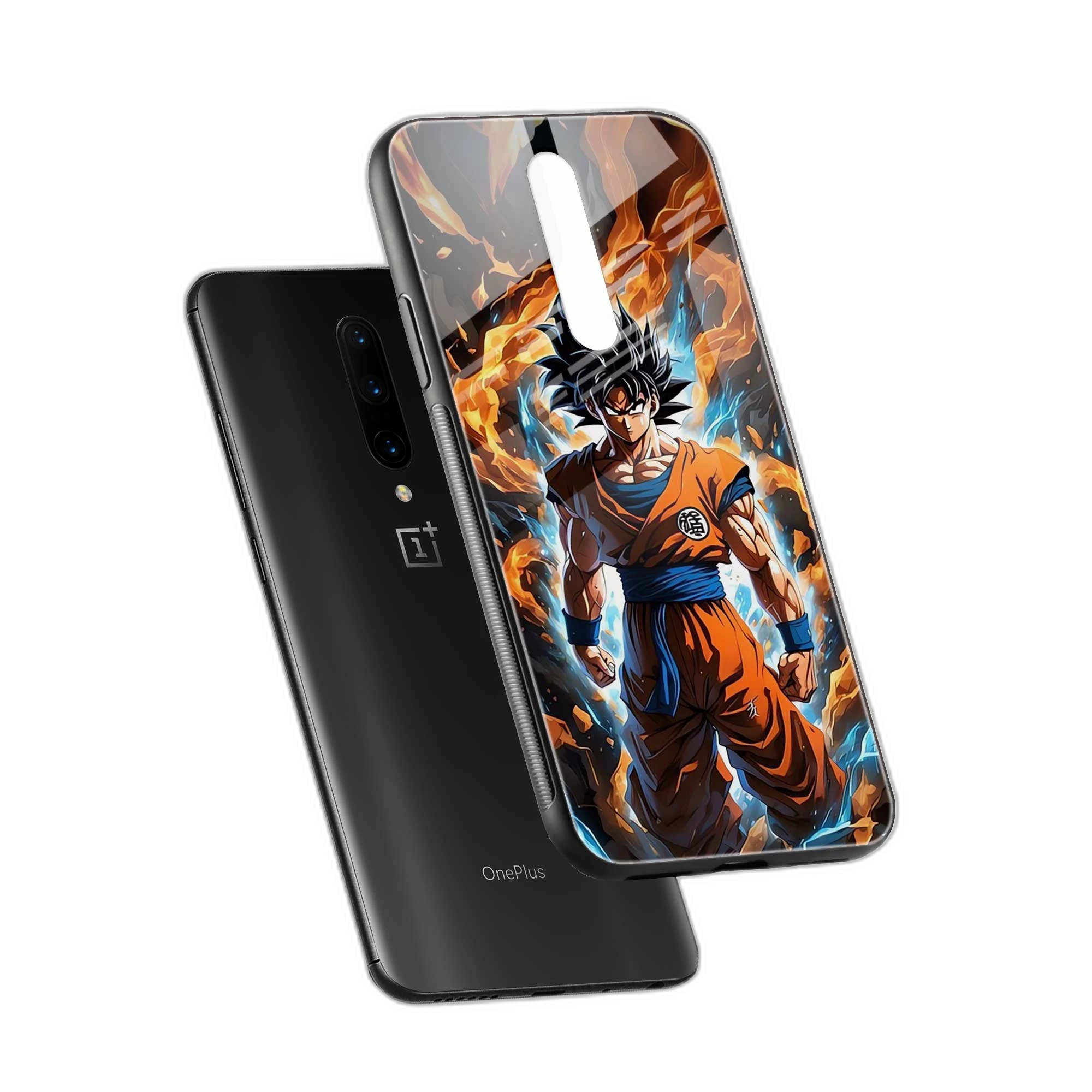 Transformation Goku OnePlus 7 Pro Back Cover view 2