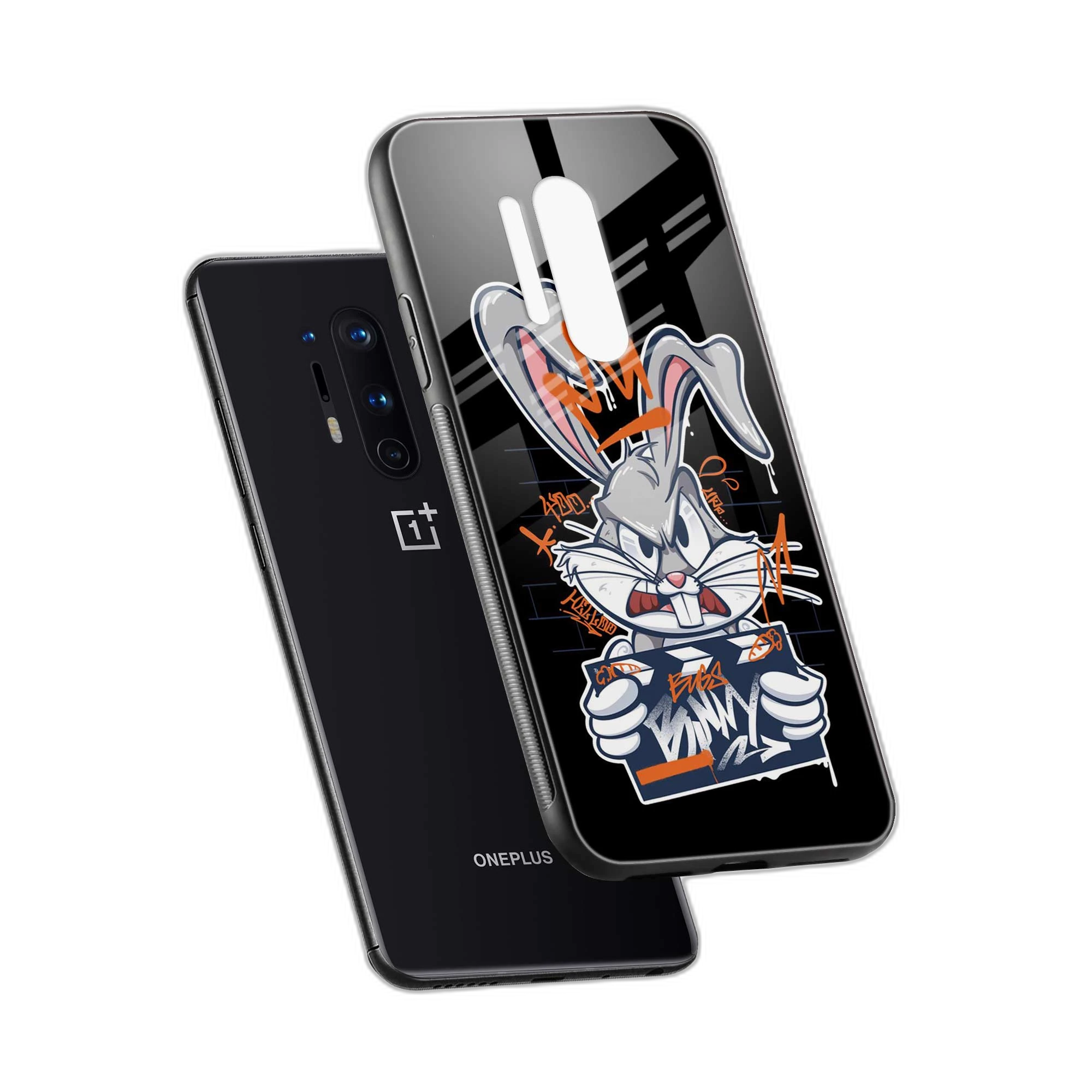 Angry Bunny OnePlus 8 Pro Case view 2