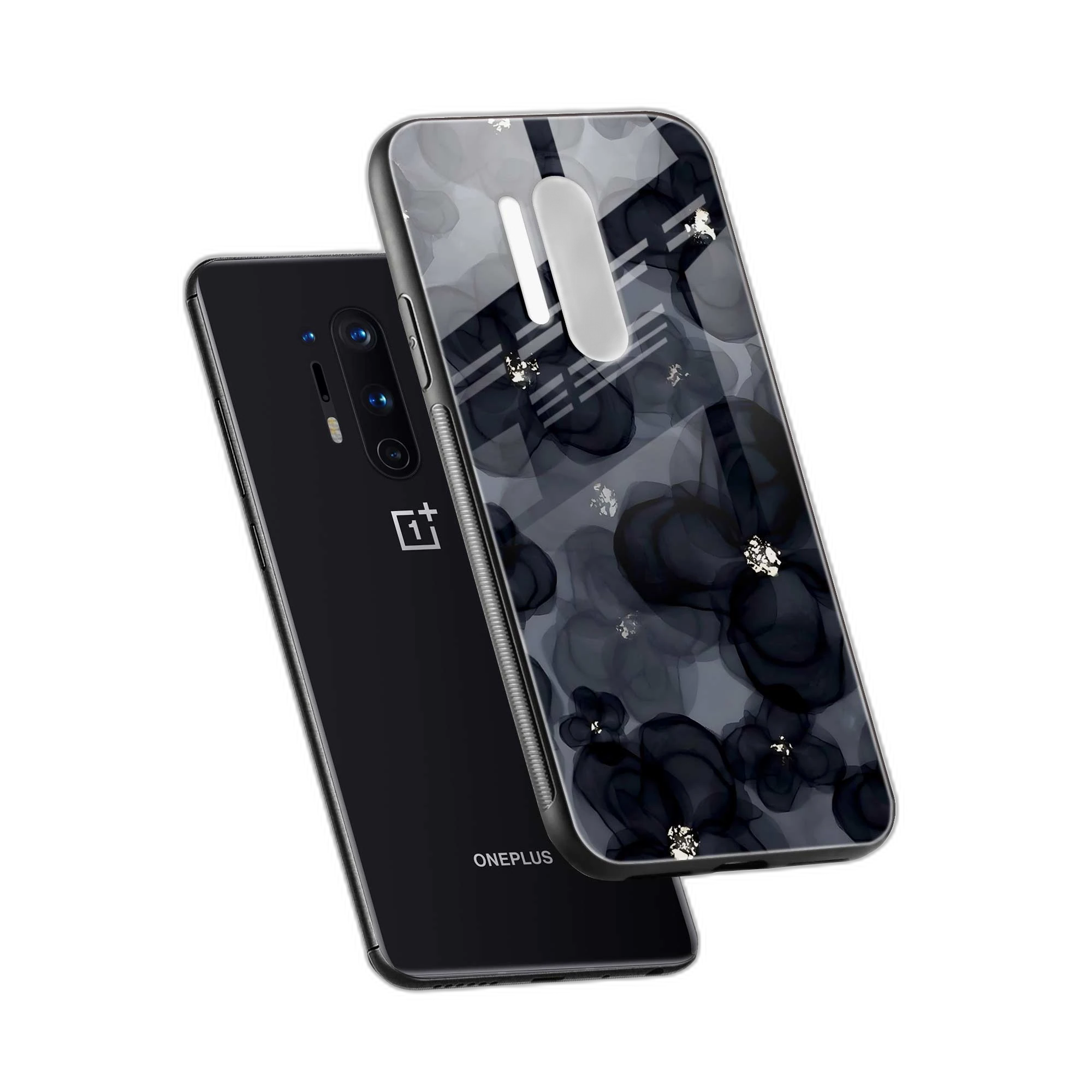 Black Beauty OnePlus 8 Pro Back Cover view 2