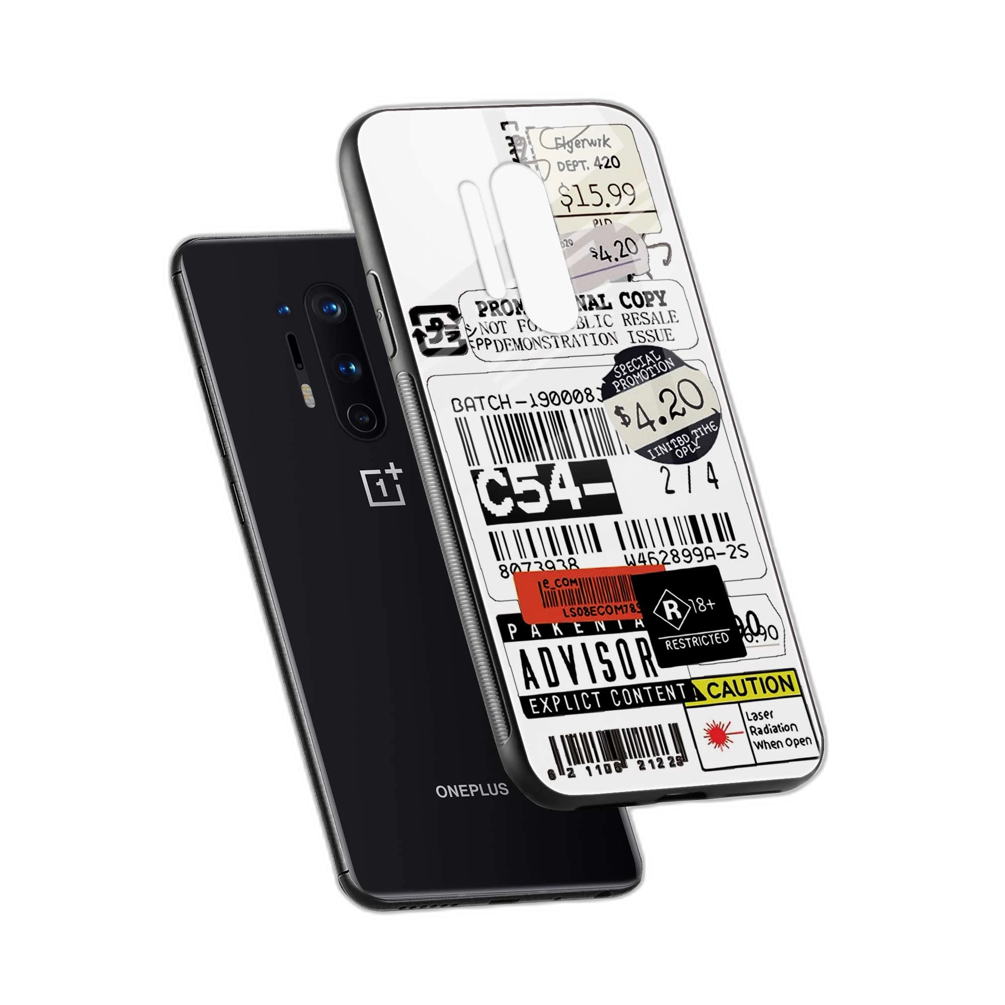 Explicit OnePlus 8 Pro Back Cover view 2