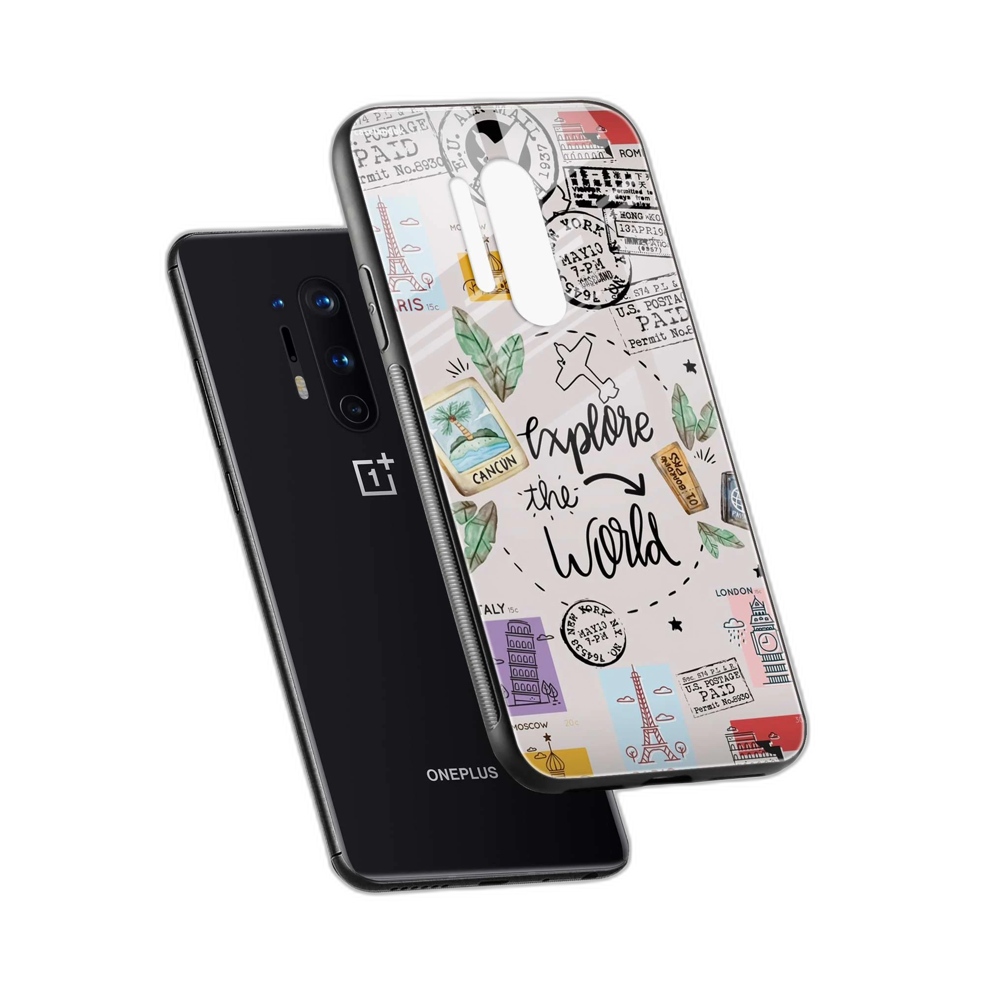 Explore The World OnePlus 8 Pro Case view 2