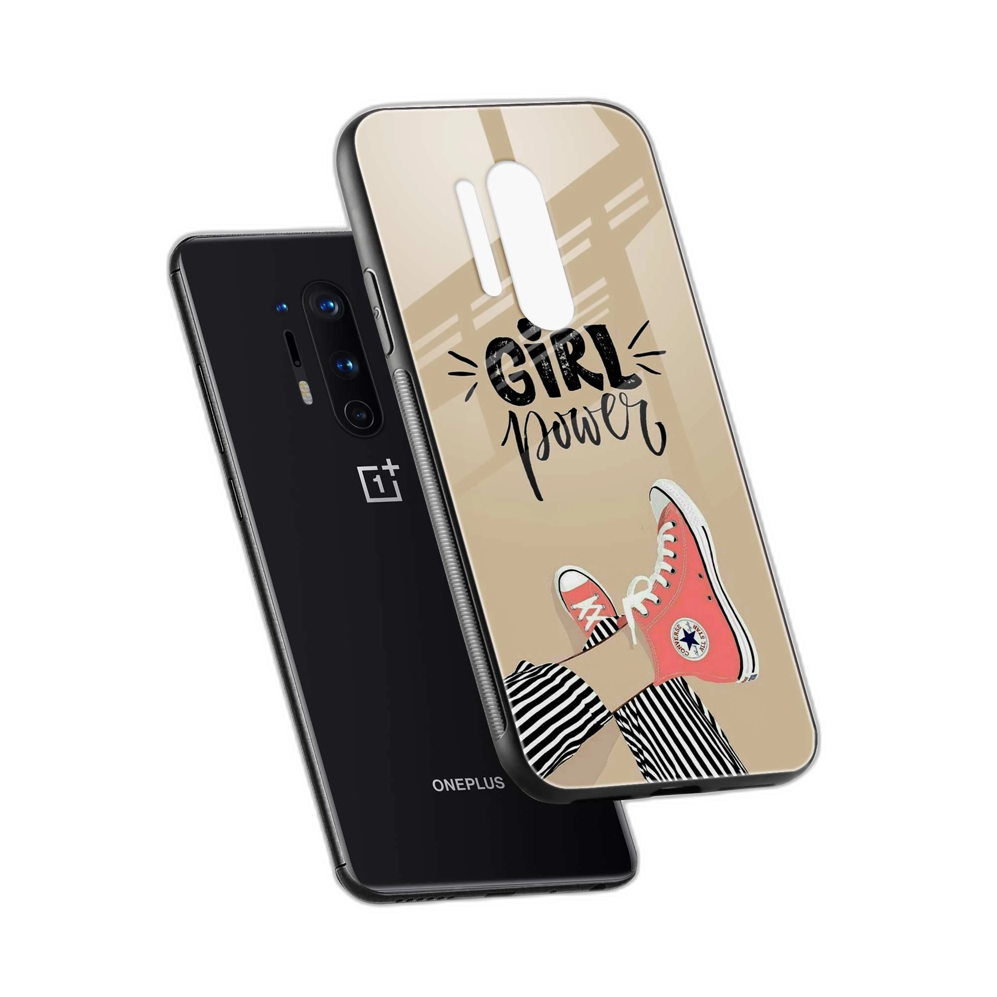 Girl Power OnePlus 8 Pro Back Cover view 2
