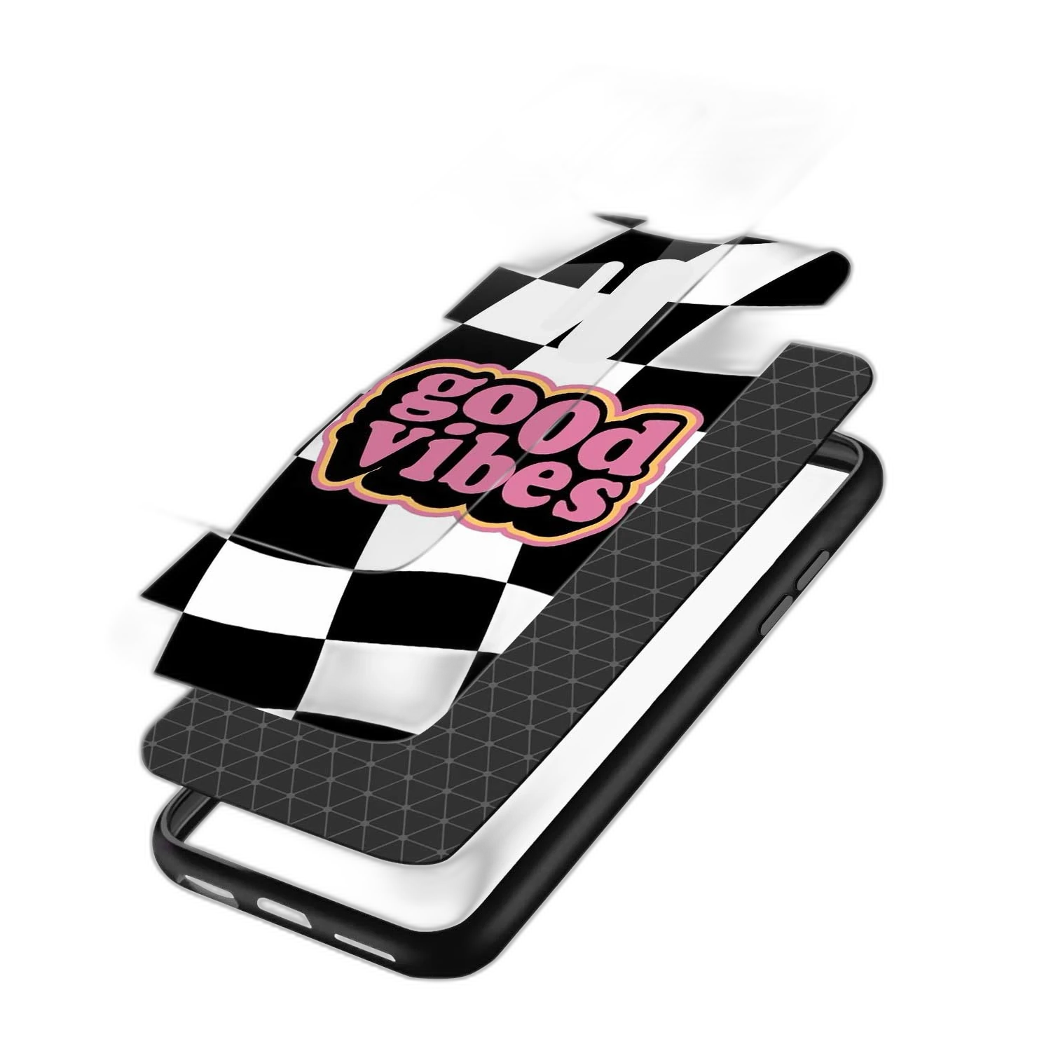 Good Vibes OnePlus 8 Pro Case view 2