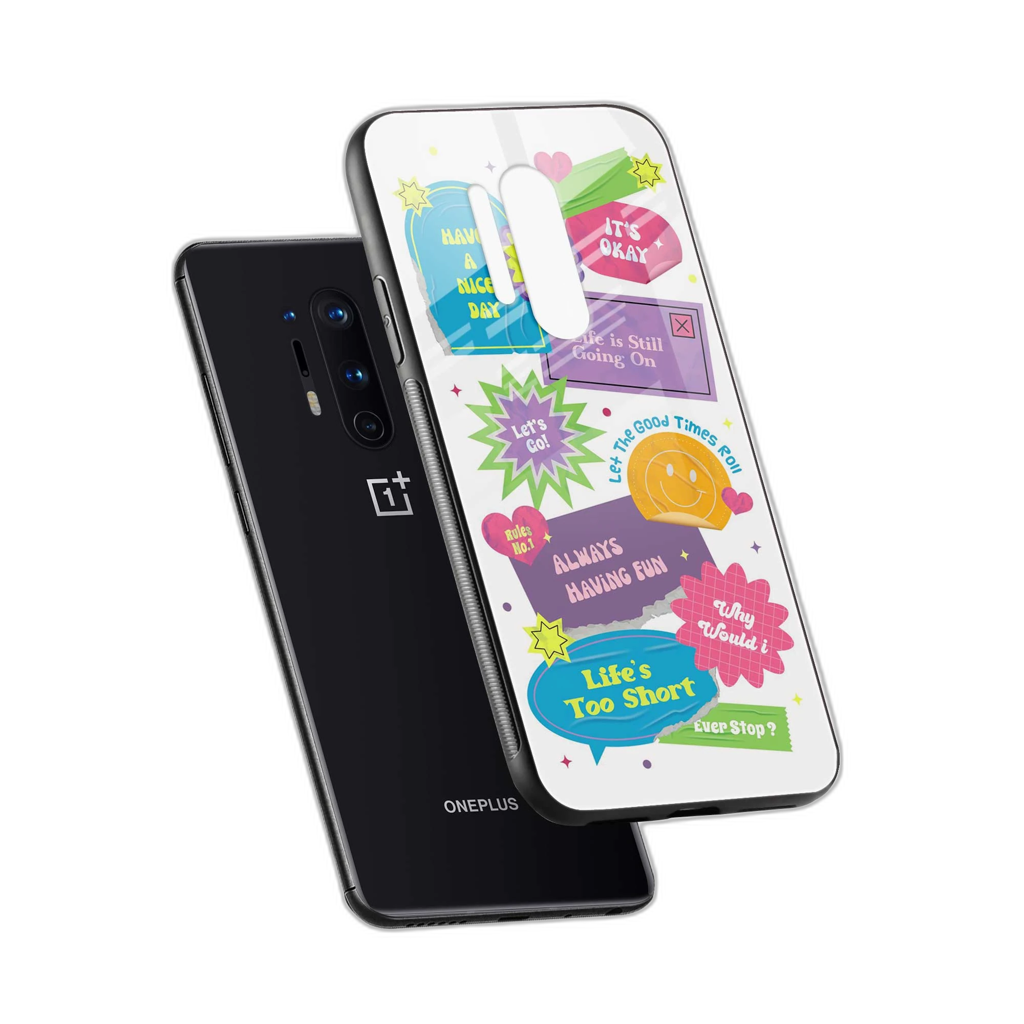 Having Fun OnePlus 8 Pro Case view 2