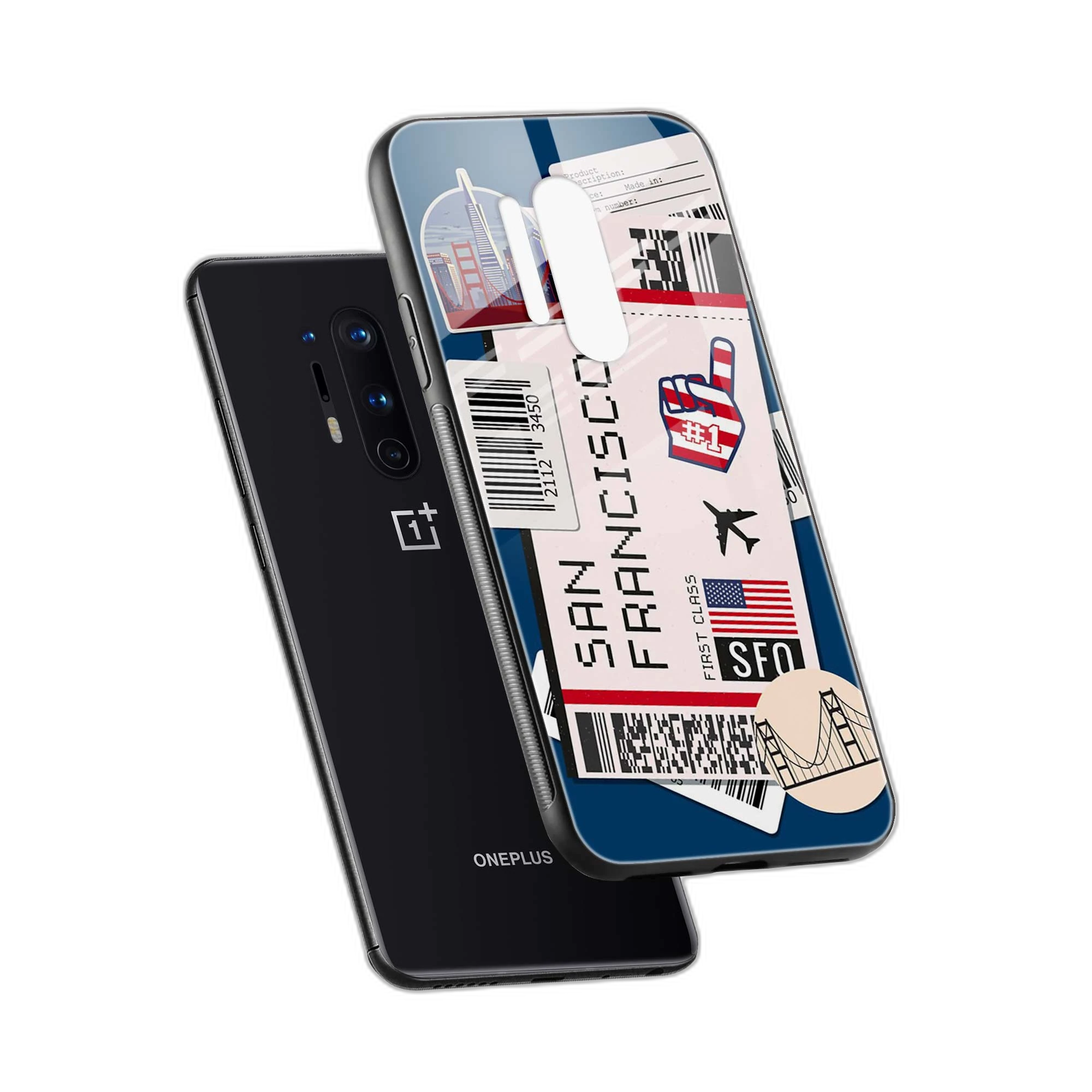 San Francisco OnePlus 8 Pro Case view 2