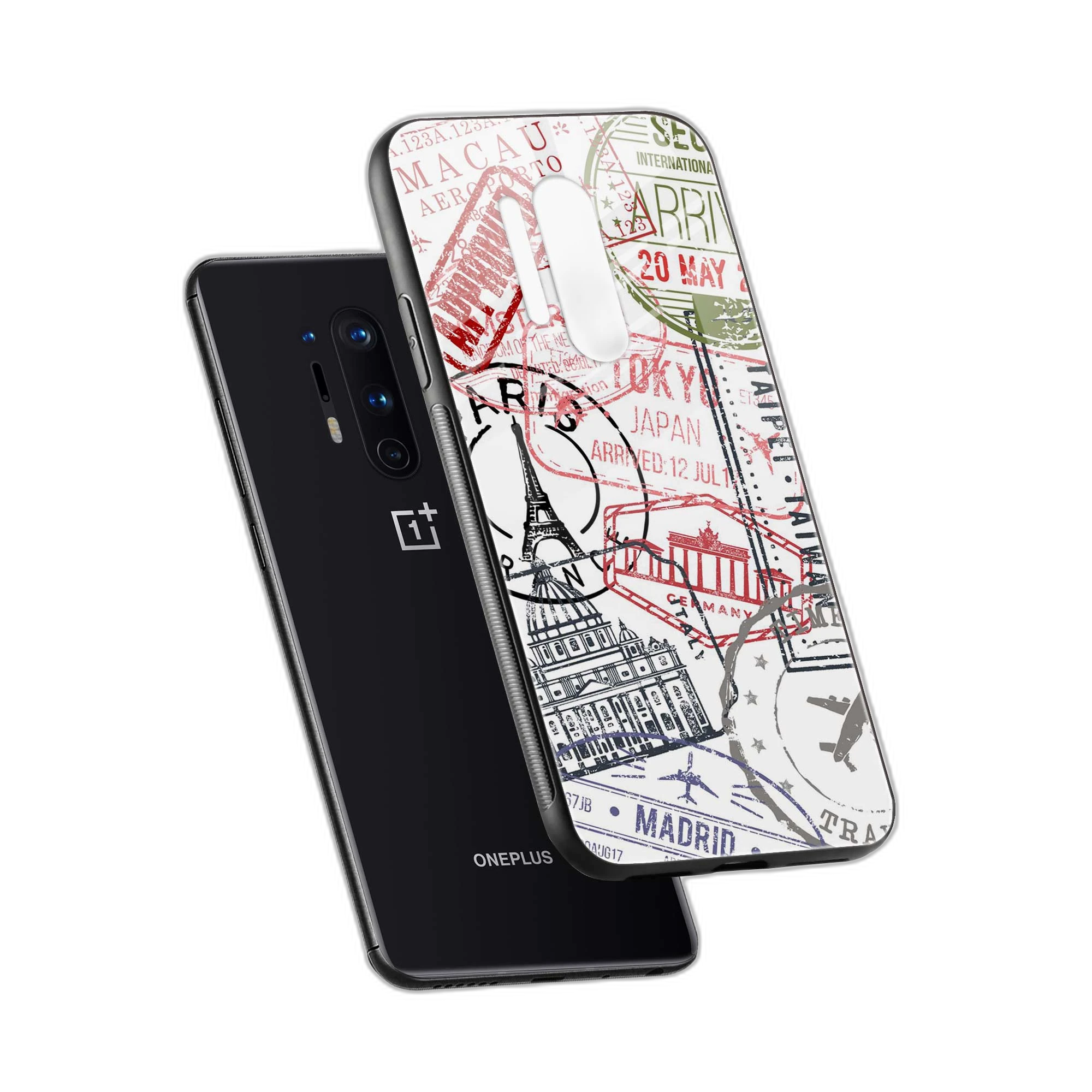 Stamp OnePlus 8 Pro Case view 2