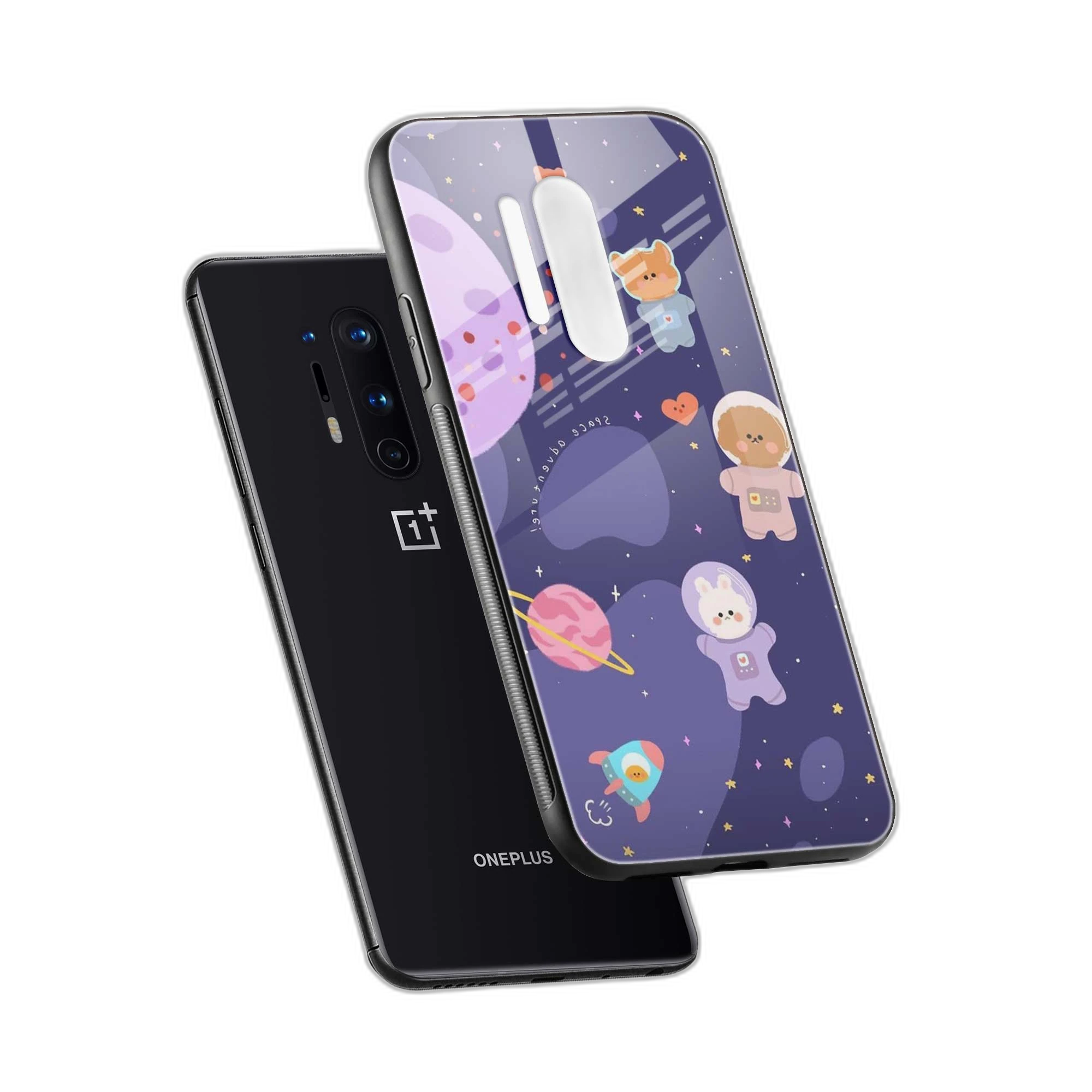 Teddy Space OnePlus 8 Pro Case view 2