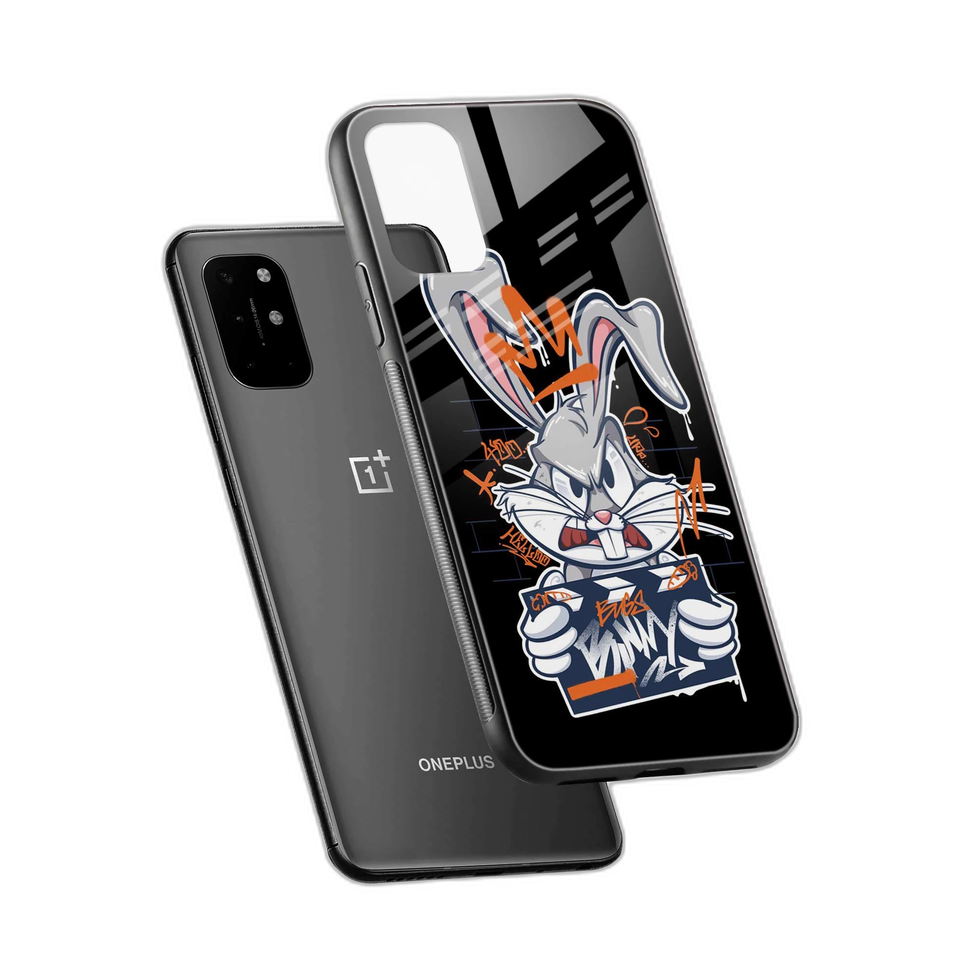 Angry Bunny OnePlus 8T Back Cover view 2