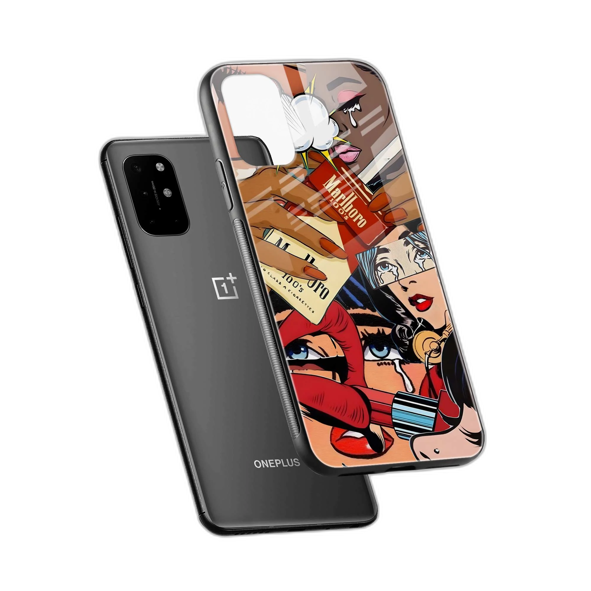 Bad Girl OnePlus 8T Back Cover view 2