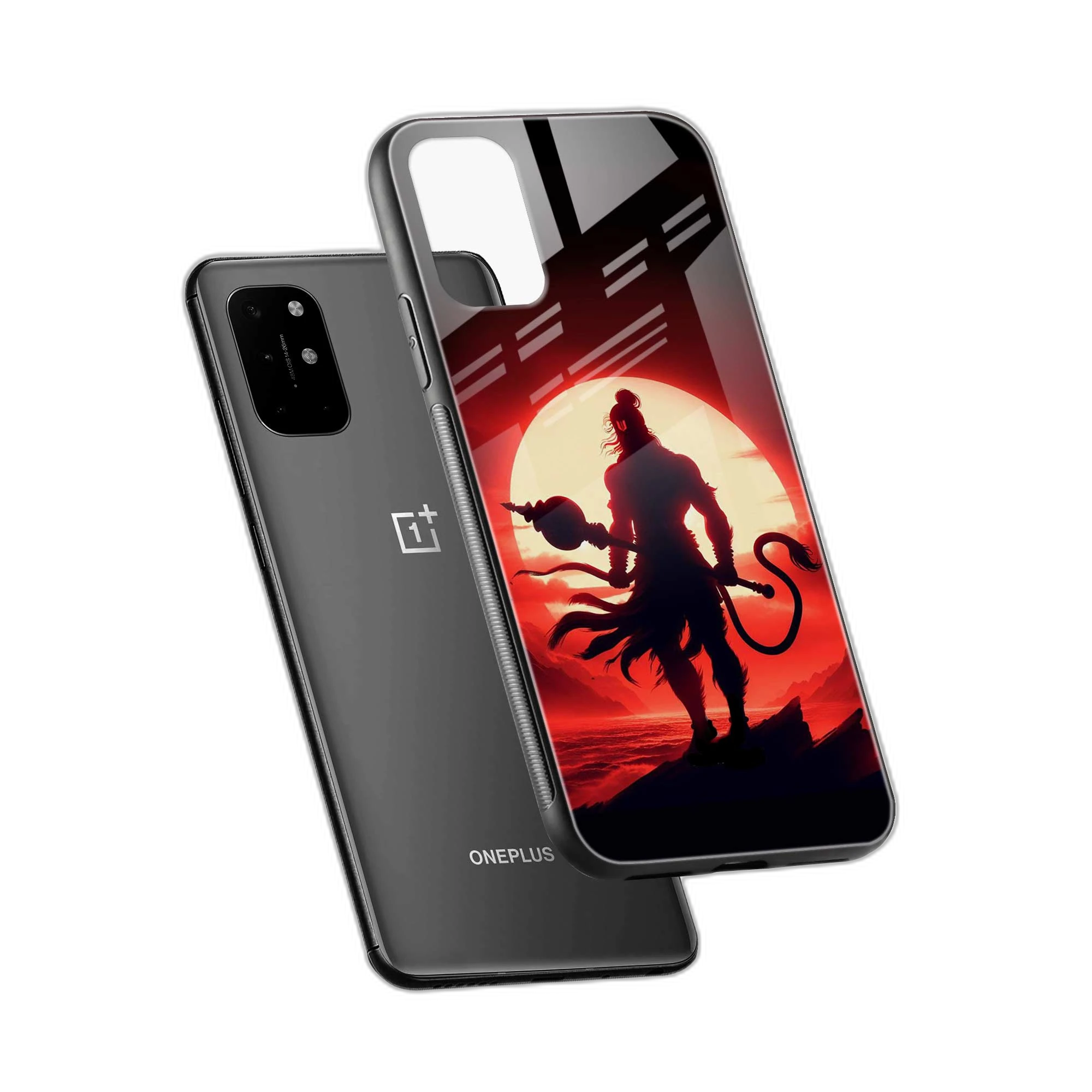 Bajrangbali OnePlus 8T Back Cover view 2