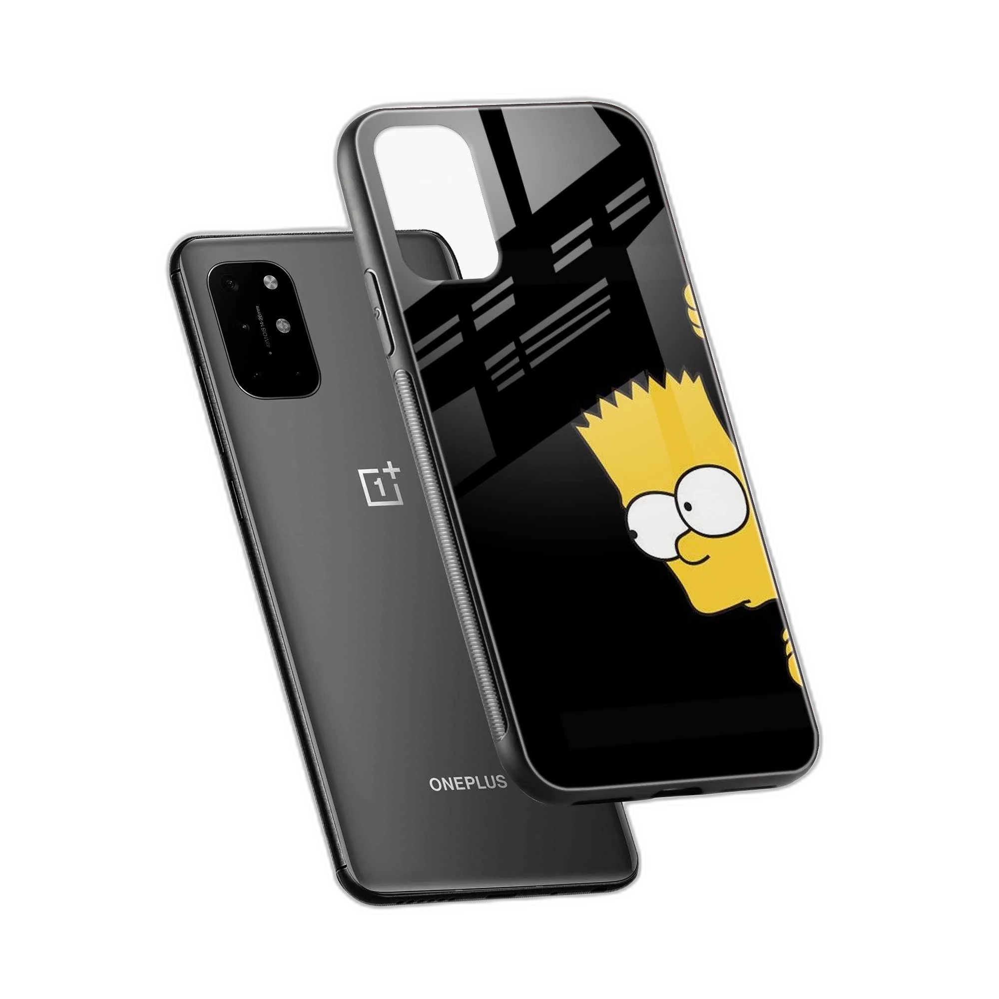 Bart Simpson OnePlus 8T Back Cover view 2