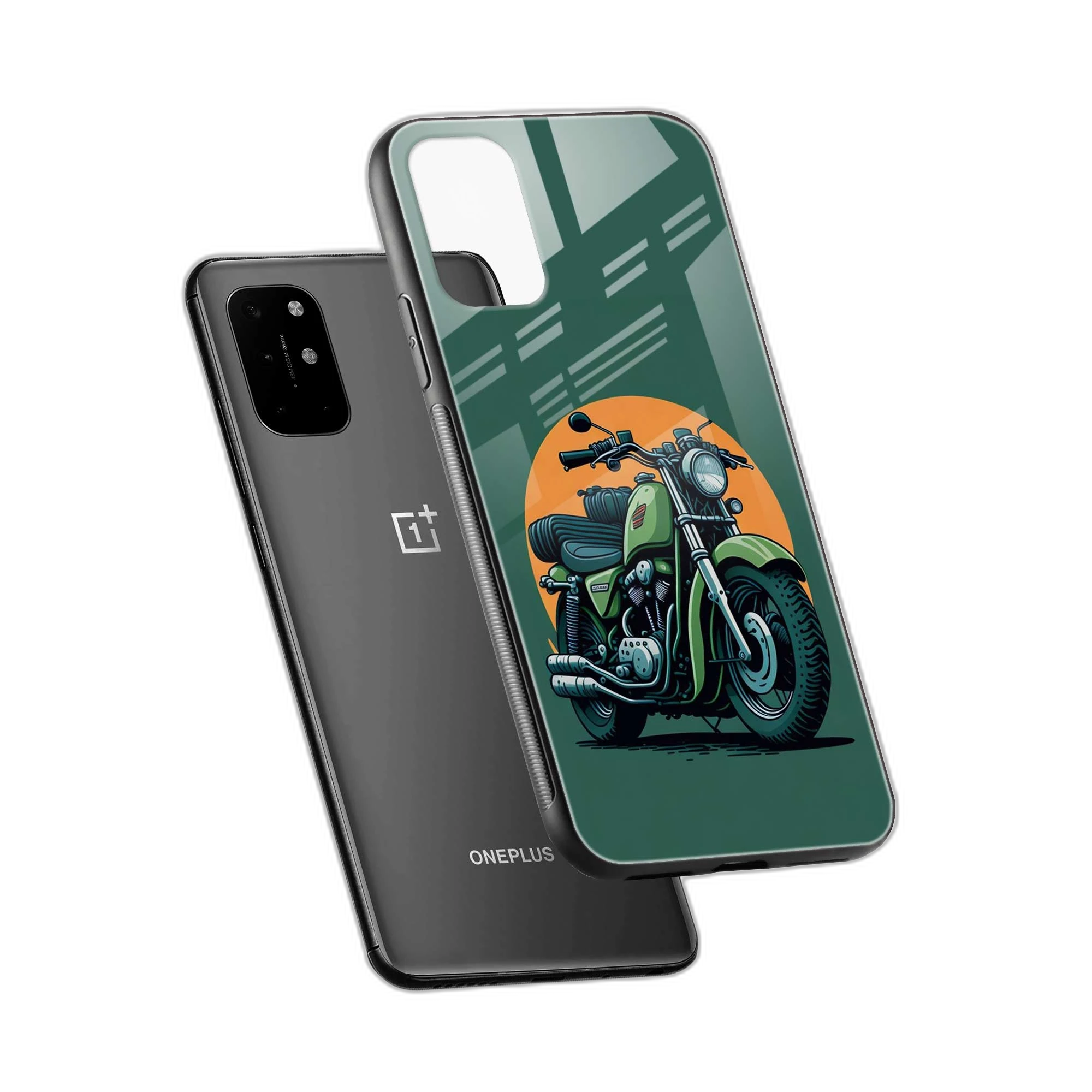 Bike Lover OnePlus 8T Back Cover view 2