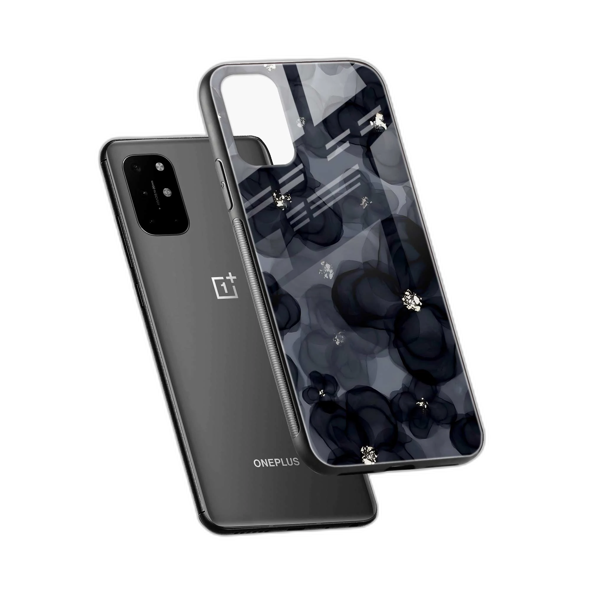 Black Beauty OnePlus 8T Back Cover view 2