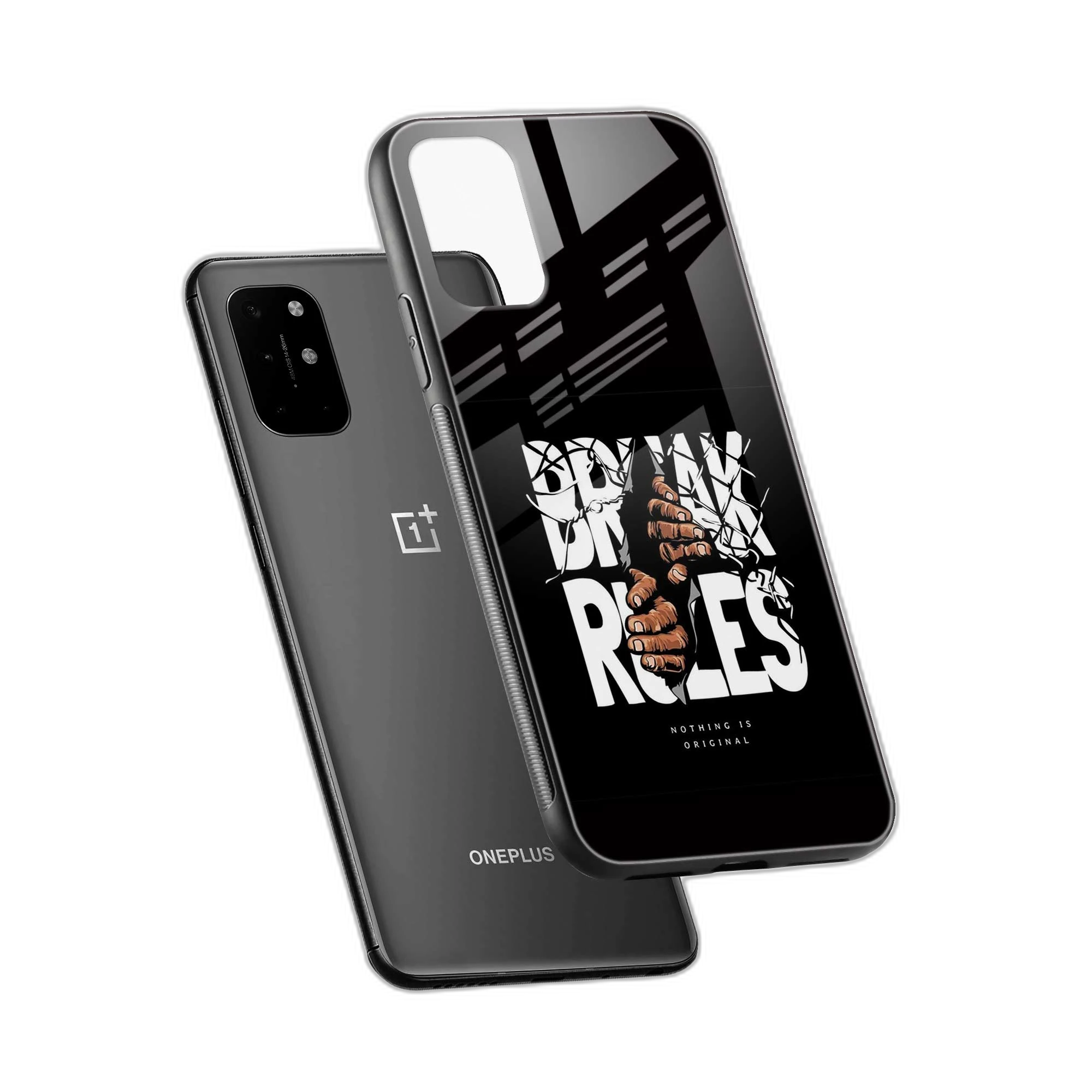 Break Rules OnePlus 8T Back Cover view 2