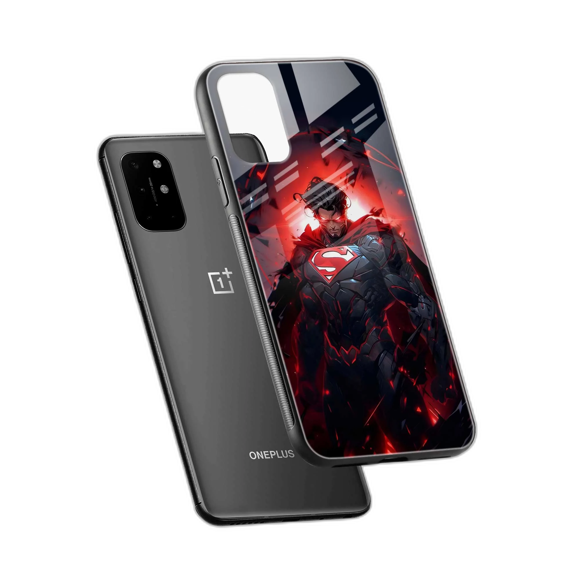 Dark Superman OnePlus 8T Back Cover view 2