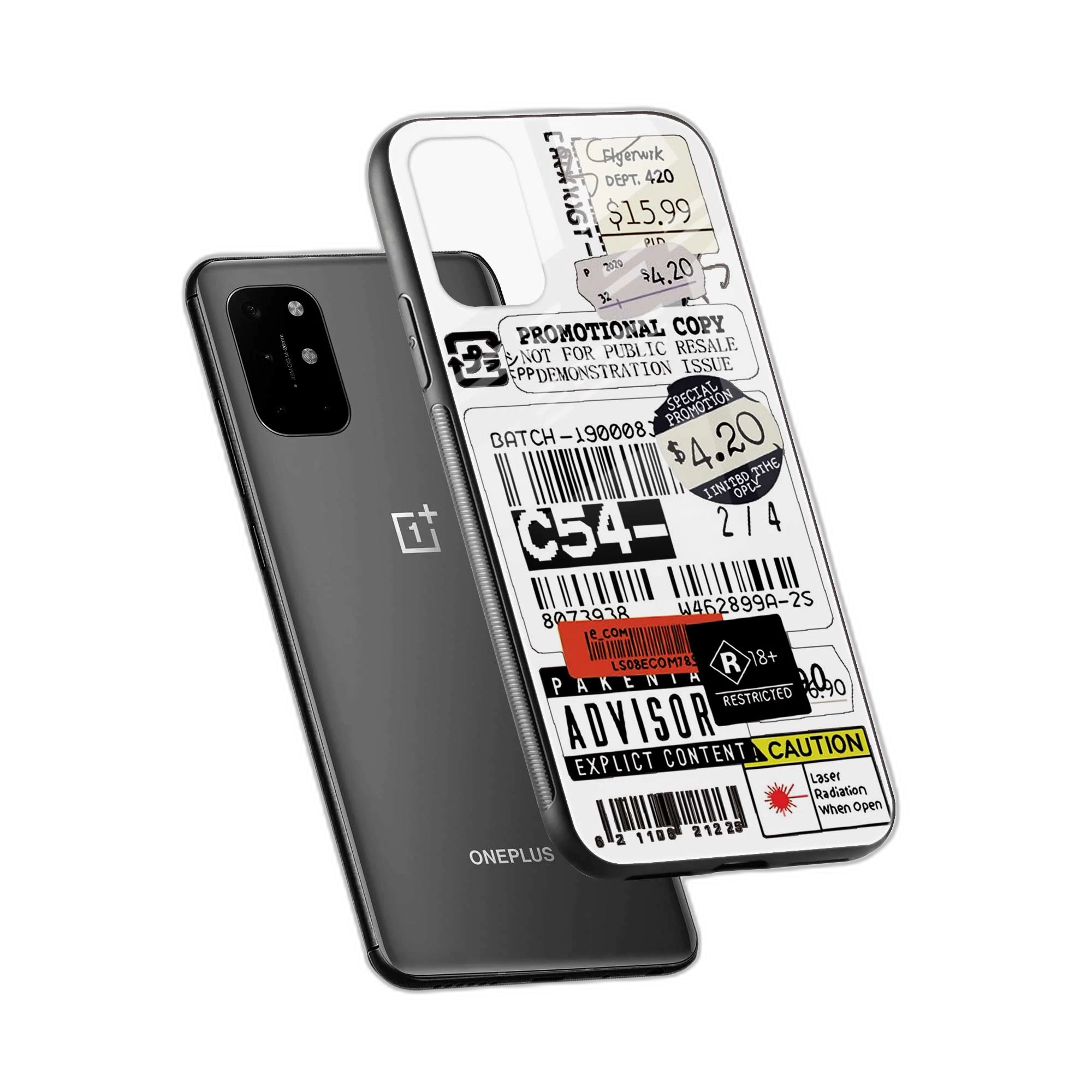 Explicit OnePlus 8T Back Cover view 2