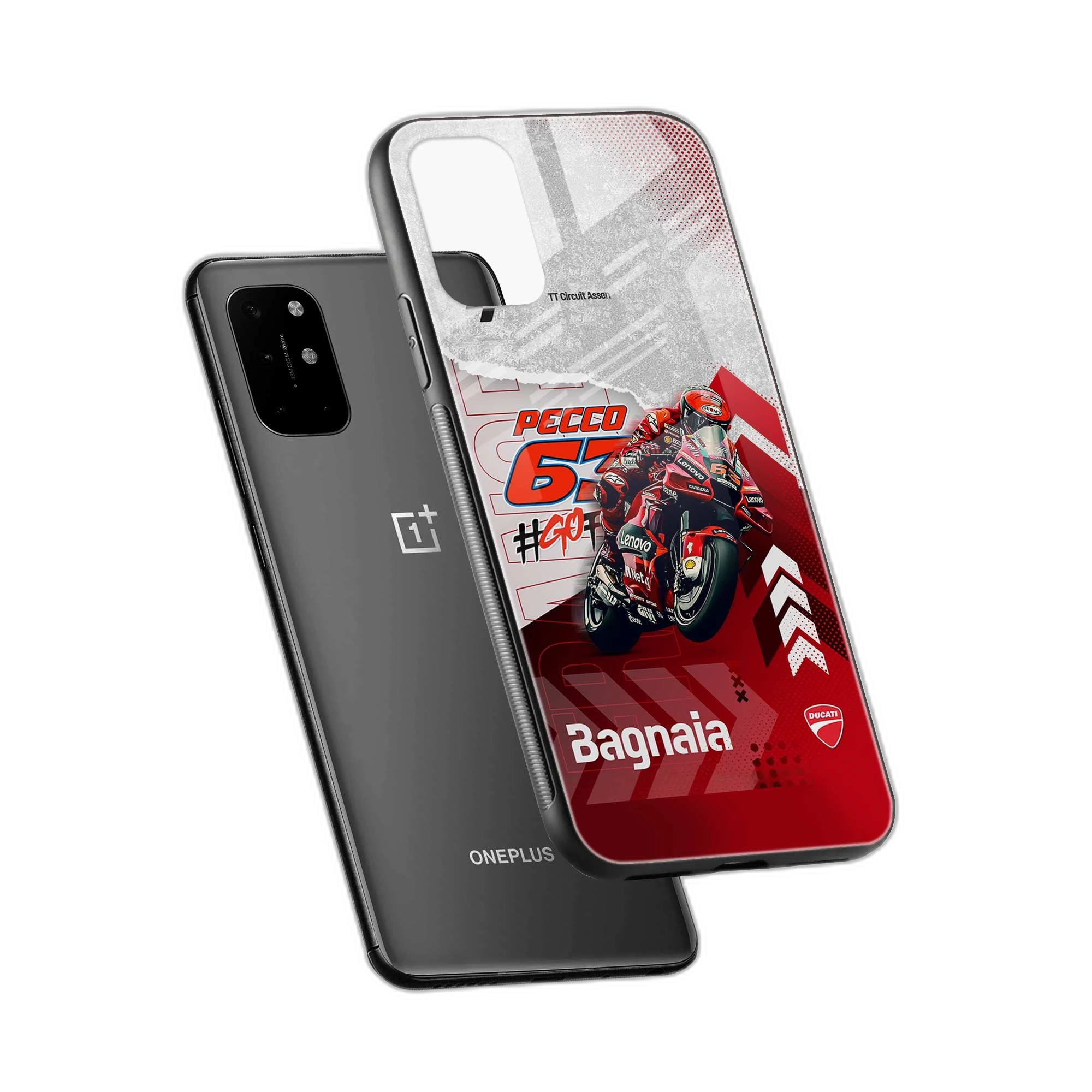 Francesco Bagnaia OnePlus 8T Back Cover view 2