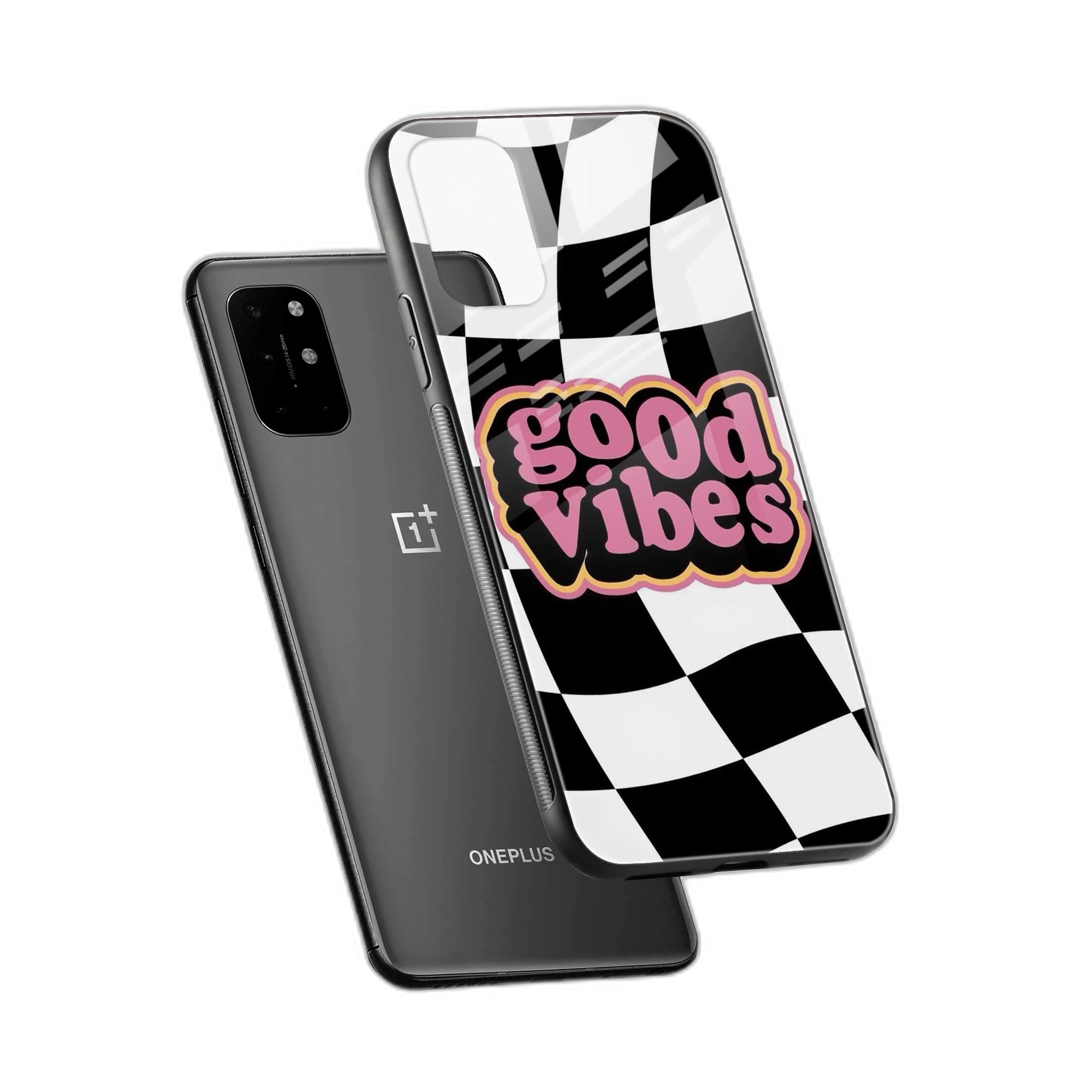 Good Vibes OnePlus 8T Back Cover view 2
