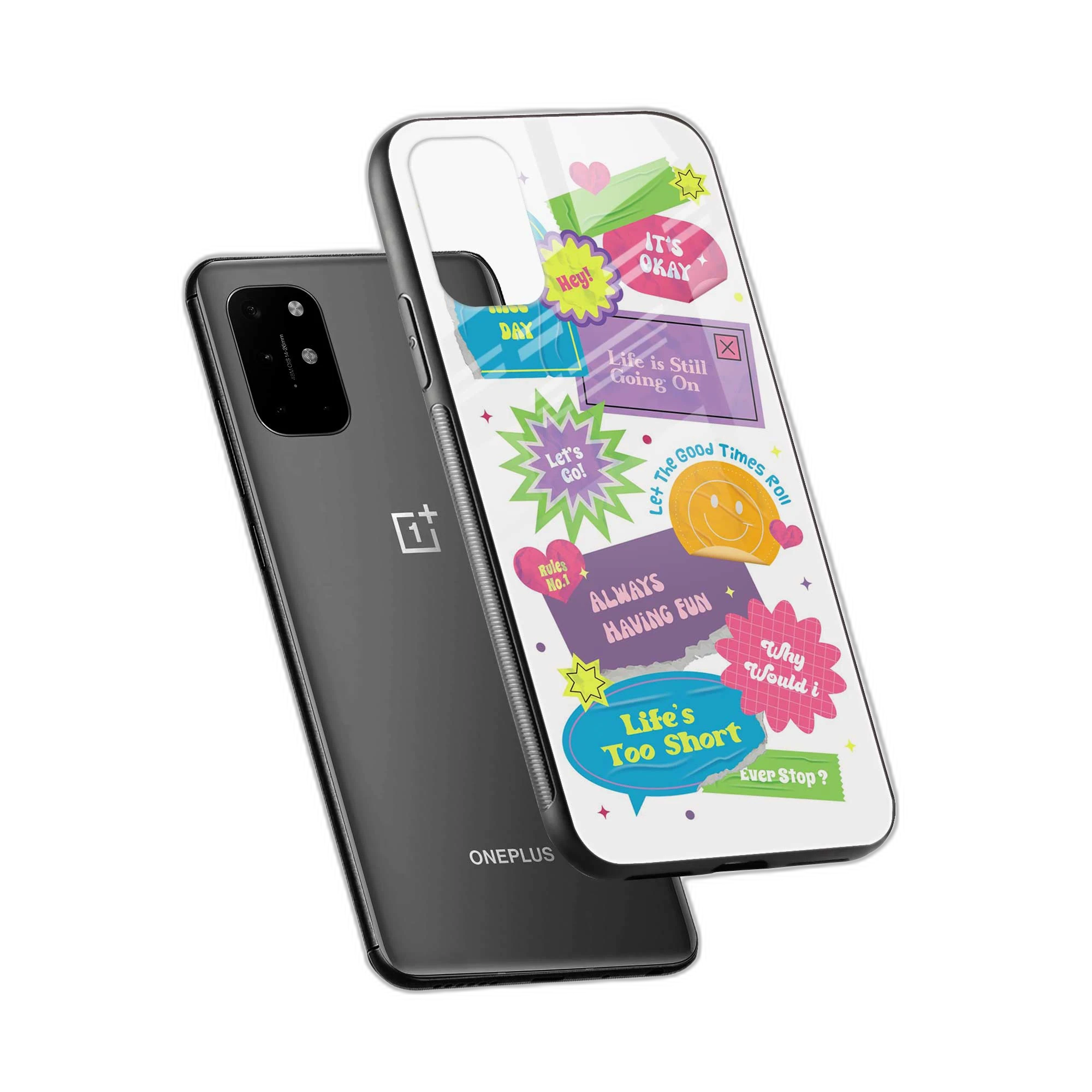Having Fun OnePlus 8T Back Cover view 2