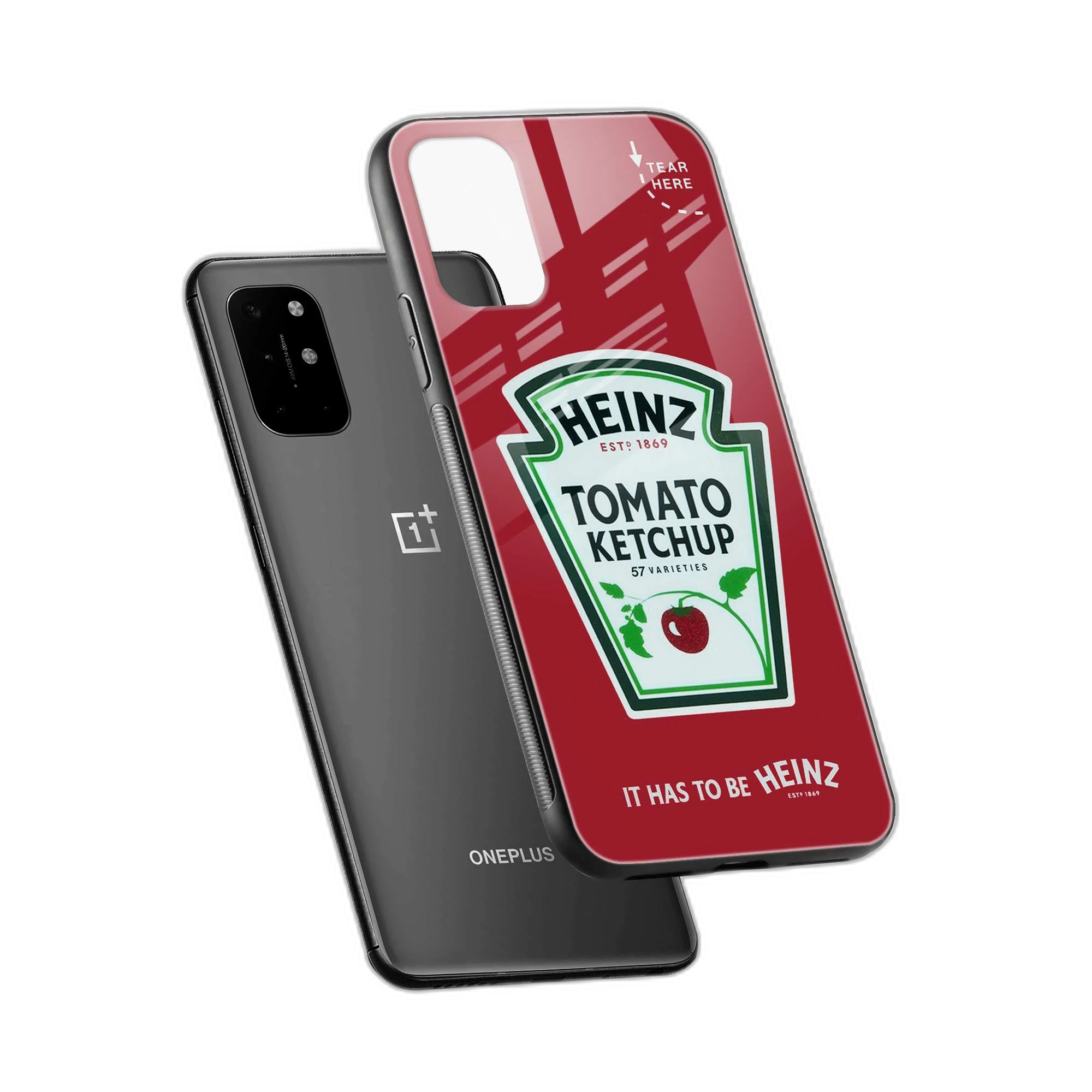 Ketchup OnePlus 8T Back Cover view 2