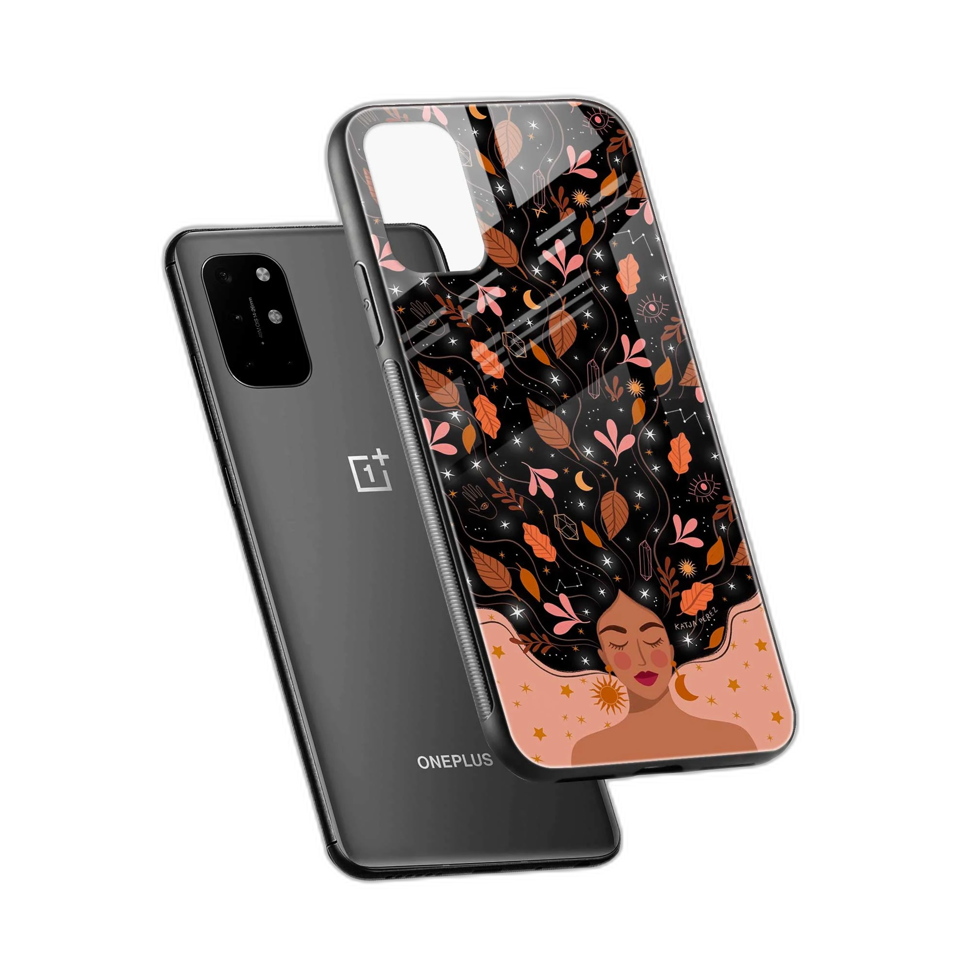 Leaf Art OnePlus 8T Back Cover view 2